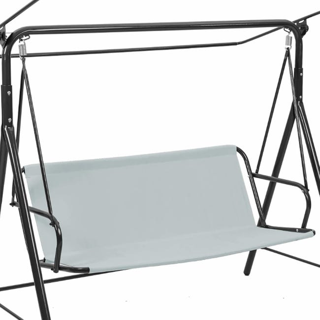 Pokrowiec na siedzisko huśtawki, wodoodporny pokrowiec na siedzisko huśtawki, wiatroodporny pokrowiec wymienny na krzesła ogrodowe (115 x 50 x 50 cm,