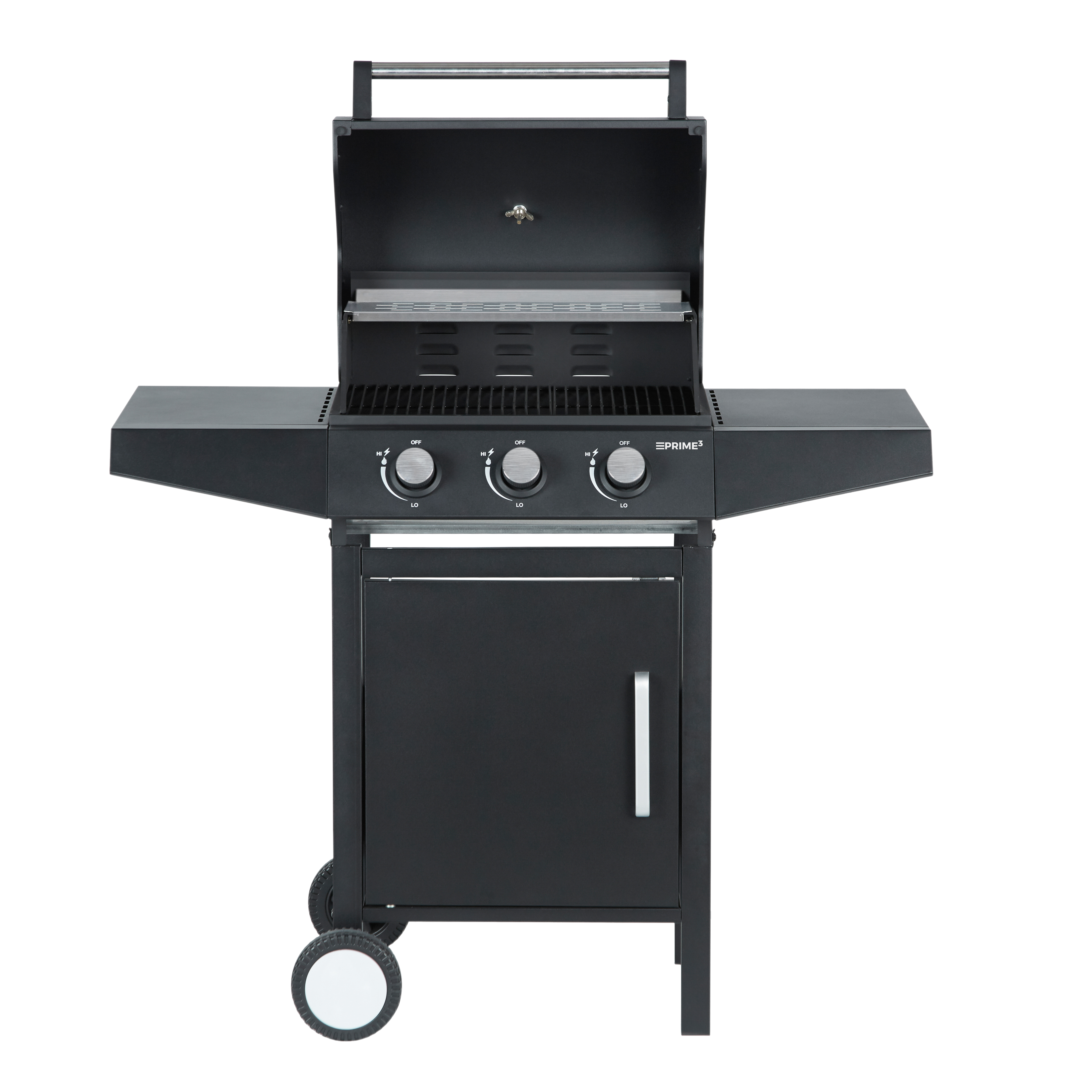 Grill gazowy 3 palniki termometr w pokrywie Prime3 GGG31