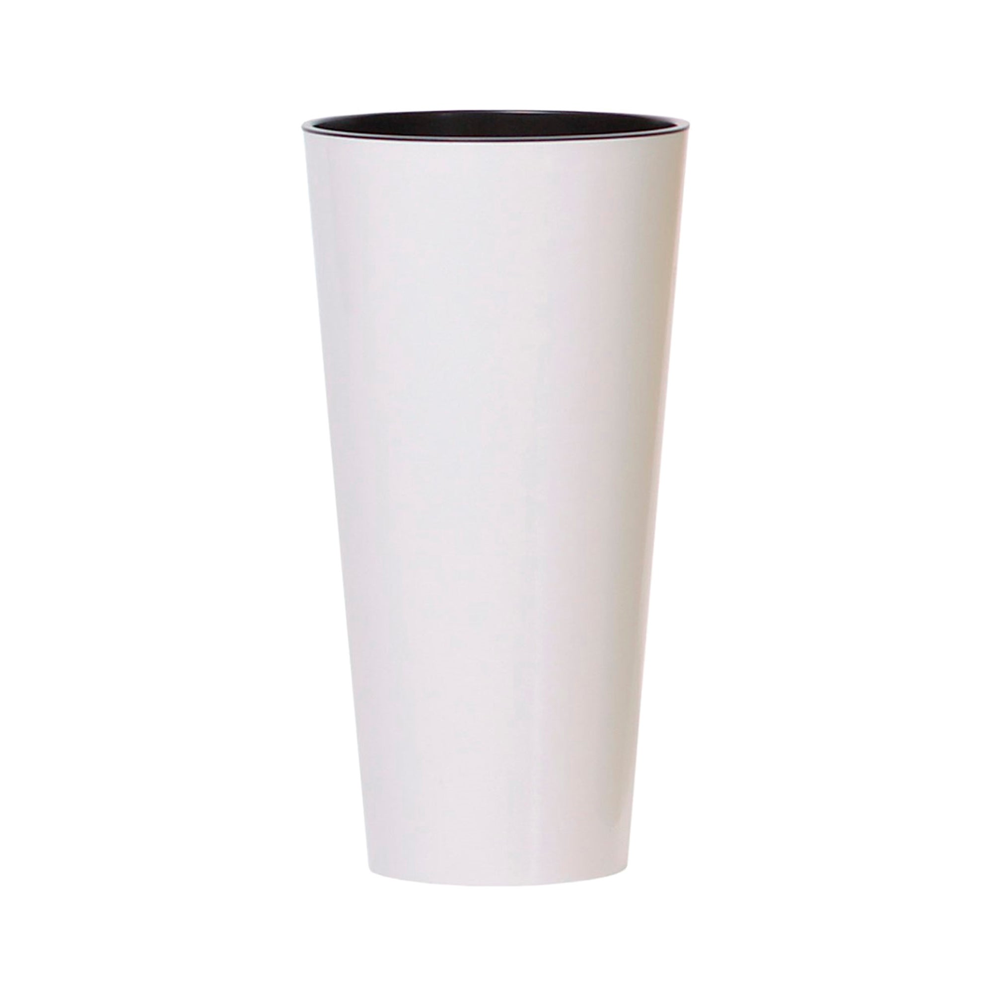 Doniczka Prosperplast TUBUS SLIM SHINE - biały DTUS200S-S449