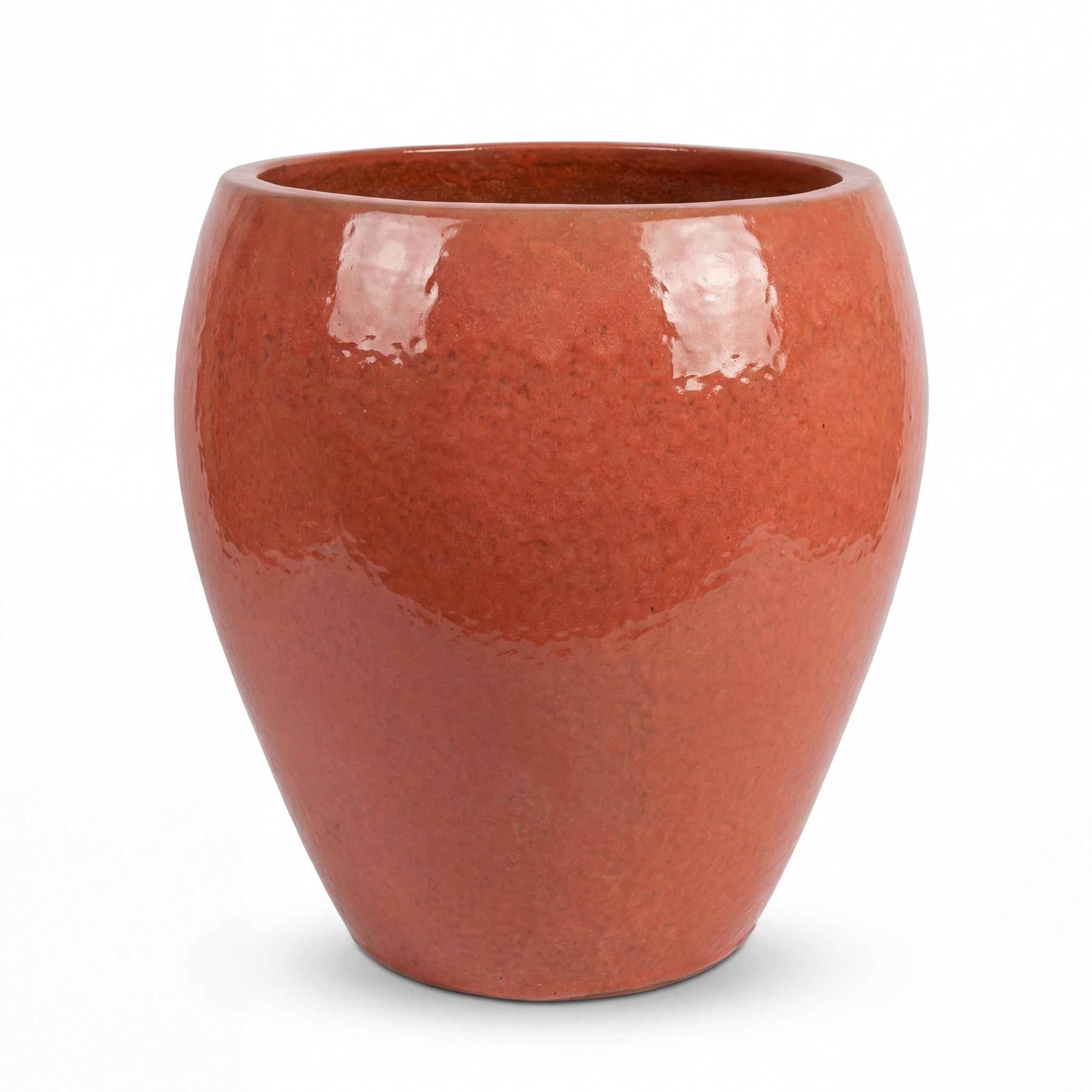 Donica ceramiczna Provencelia LAFONTAINE Jasnoróżowy, sred.52 x H52 cm, mrozoodporna, rękodzieło, szkliwiona
