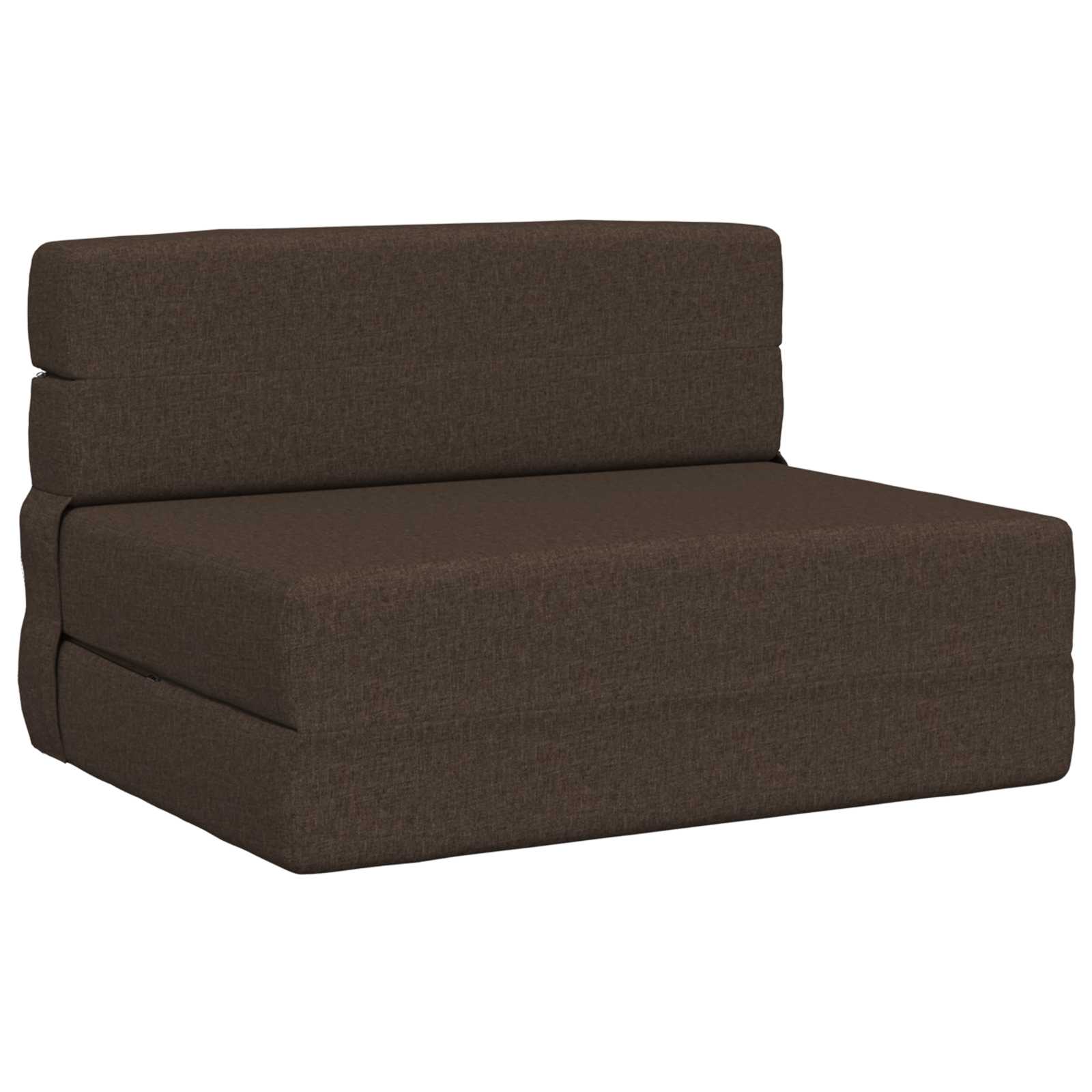 Składana Sofa Łóżko Ciemnoszary 70 x 72 x 60 cm tkanina