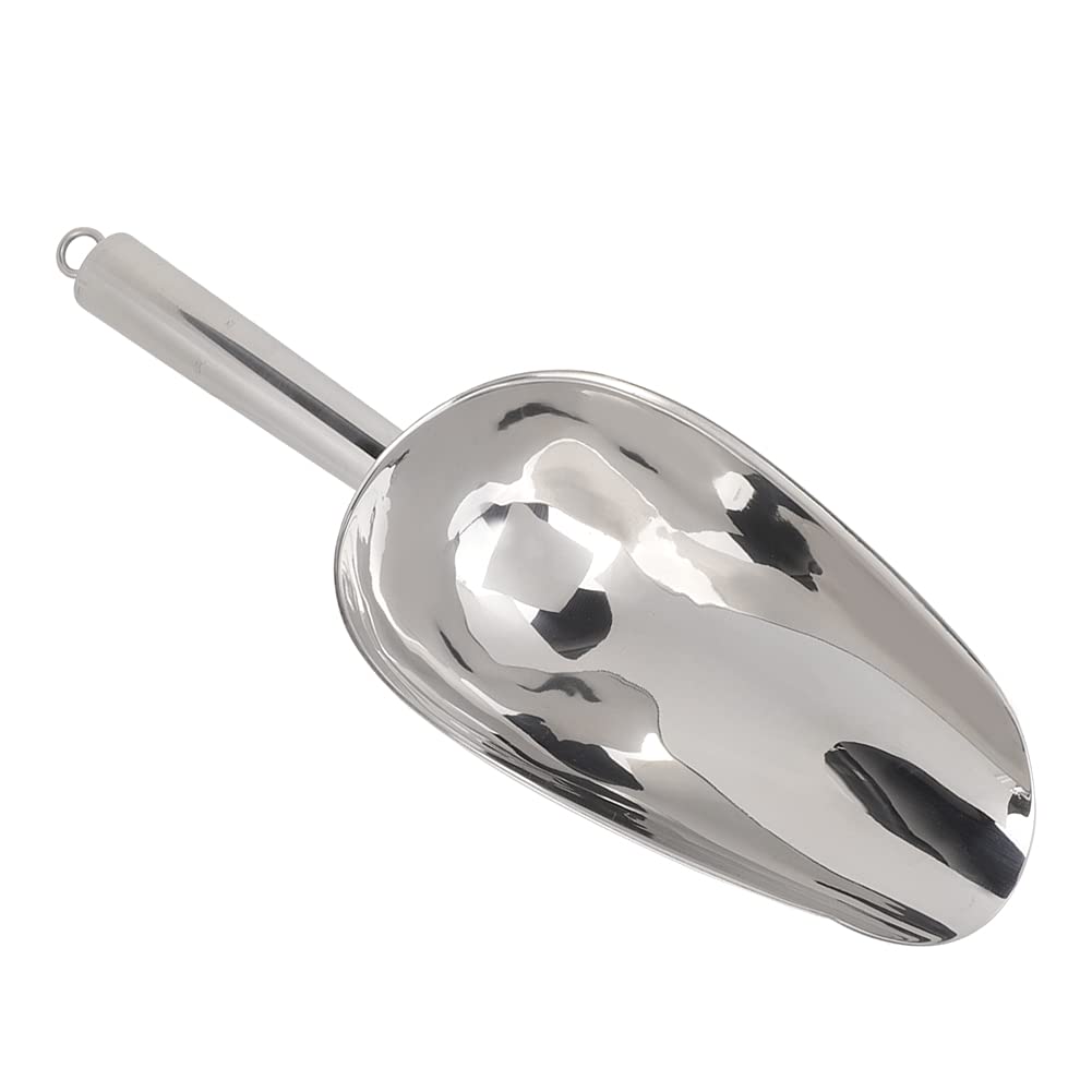 Łyżka do lodów ze stali nierdzewnej, wielofunkcyjna łyżka do żywności do ziaren kawy, suszonych owoców, popcornu (18OZ)