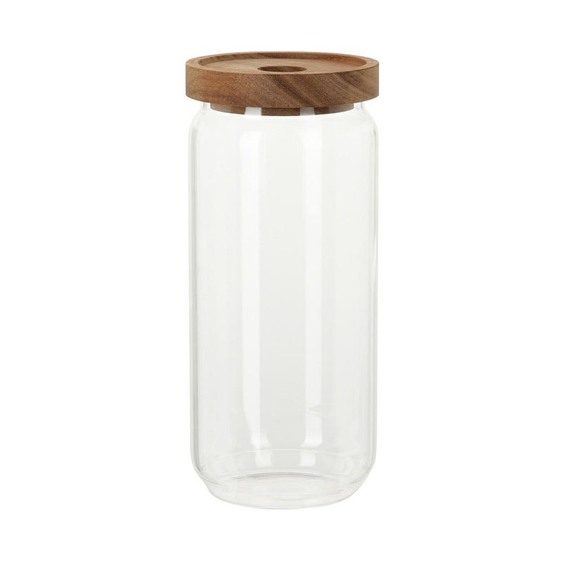 Słoik kuchenny z pokrywą 1000 ml Excellent Houseware szklany borokrzemowy 20 cm 1 szt.
