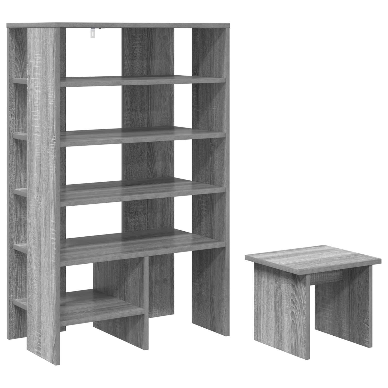 Szafka na buty 2 szt. 62 x 35 x 100 cm Drewno inżynieryjne