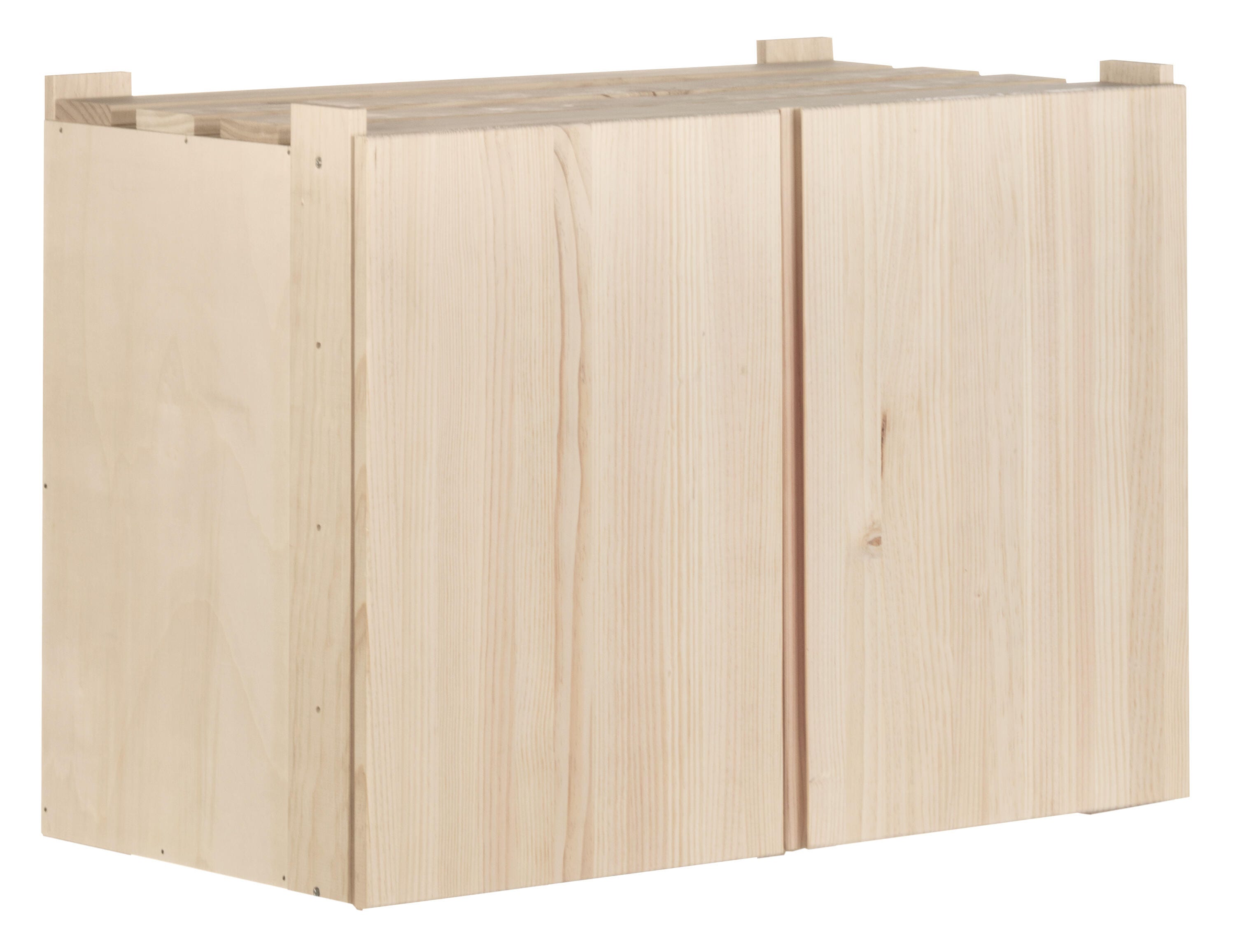 Struktura szafki wiszącej Nova 53,5x76,5x40,5 cm z litego drewna sosnowego
