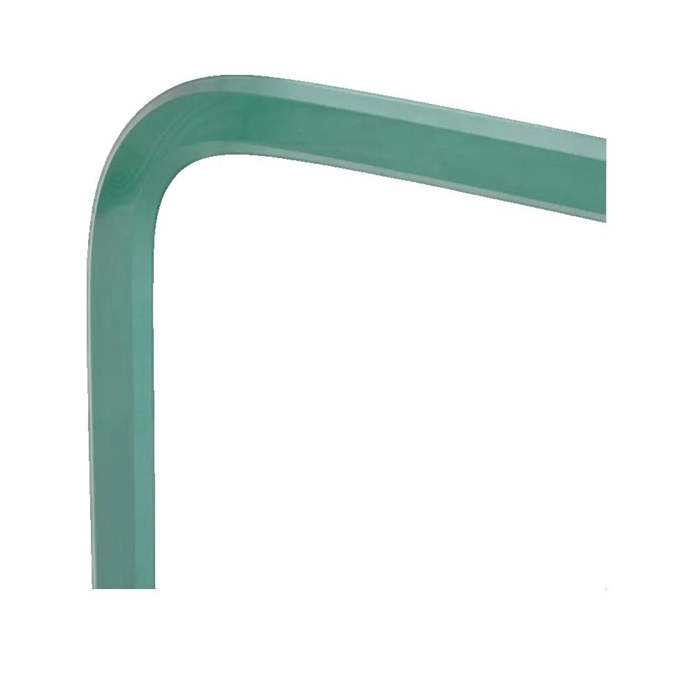 Stolik kawowy vidaXL Szkło hartowane Przezroczysty 98x45x30 cm