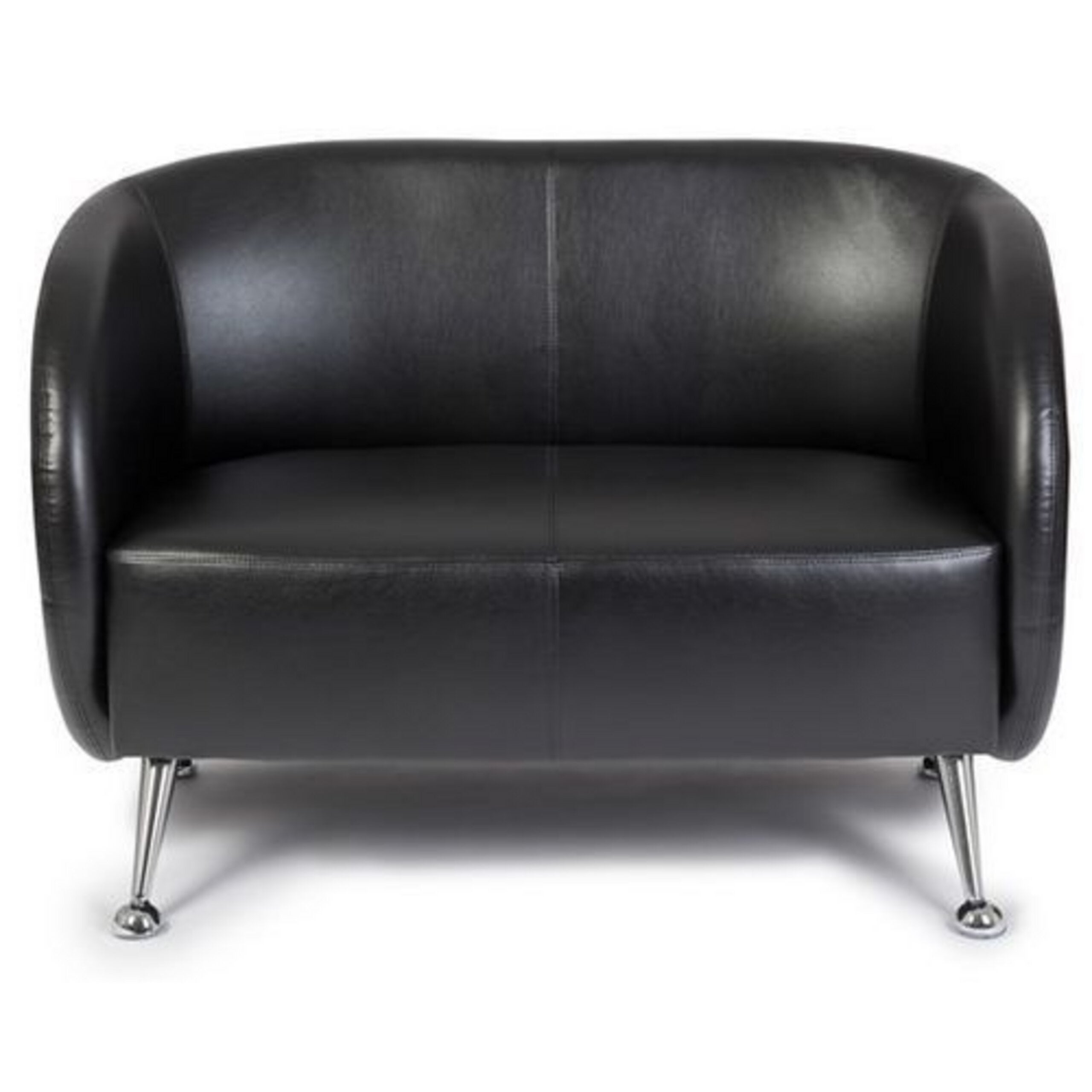 Sofa do salonu ST. LUCIA Czarny hjh OFFICE