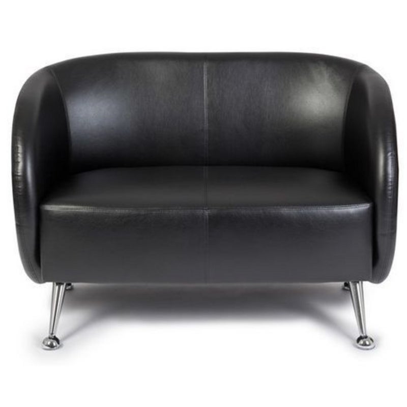Sofa do salonu ST. LUCIA Czarny hjh OFFICE