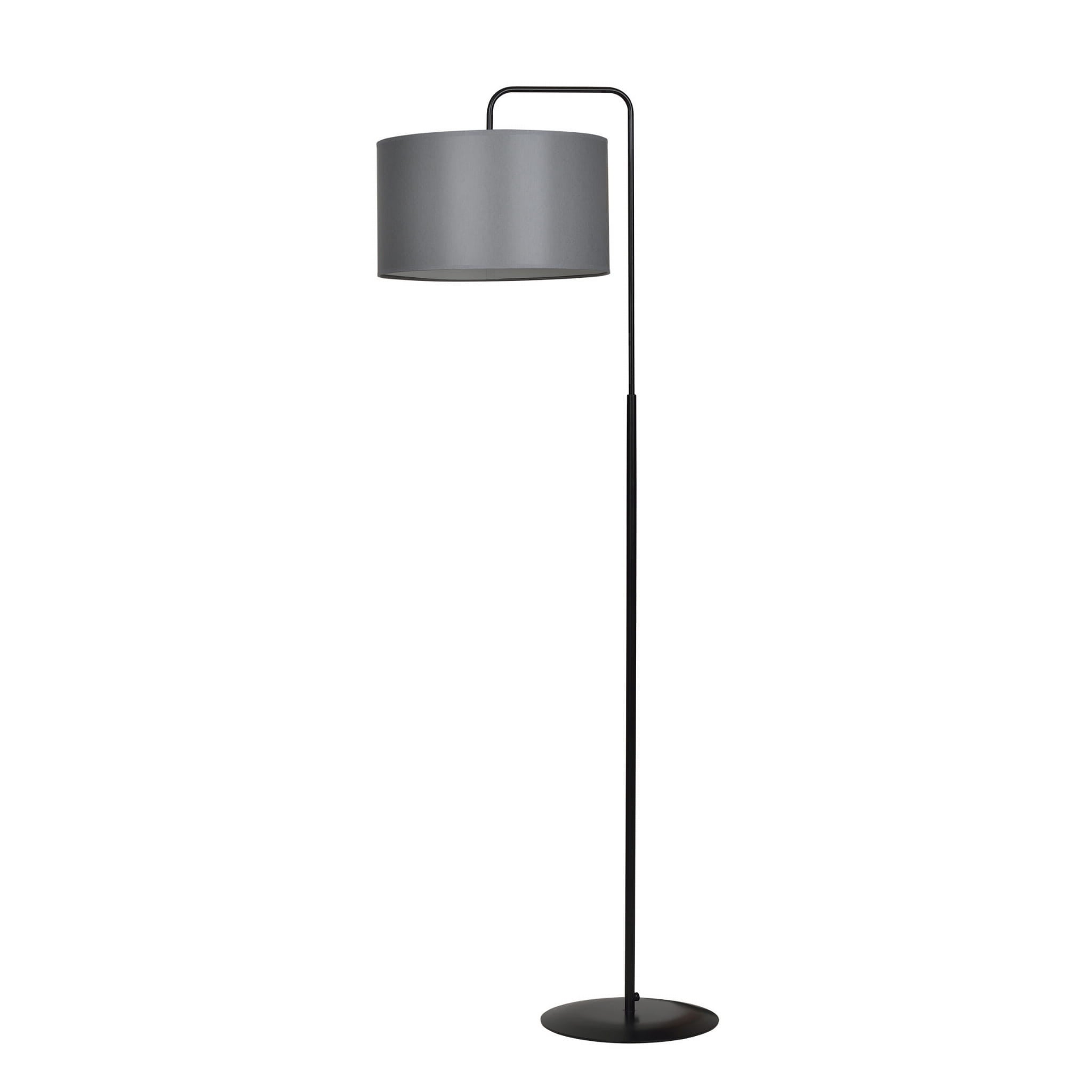 Lampa stojąca podłogowa Emibig 1xE27 60W TRAPO LP1 BLACK / GREY 570/3