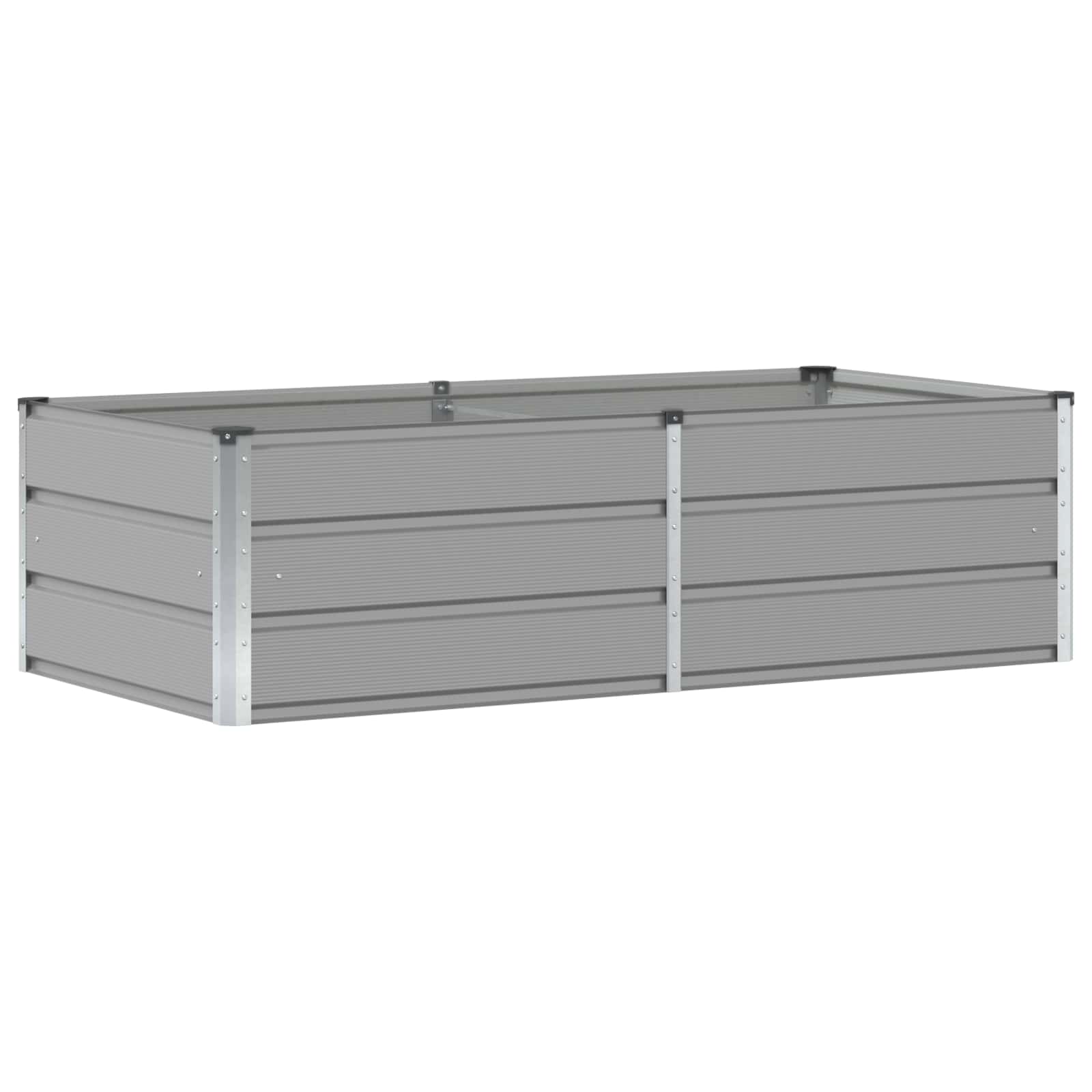 Donica Jasnoszary 160 x 80 x 45 cm Stal