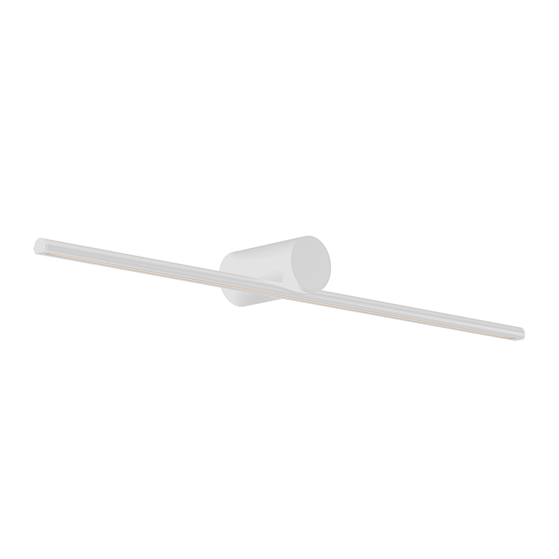 Kinkiet LED Daisho 6W IP54 3000K CRI90 biały - Rossini Group - Designerska lampa z aluminium z przyciemnianym opalowym dyfuzorem PMMA