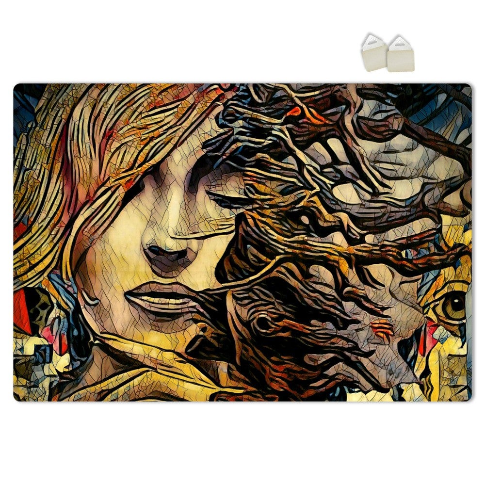 KOBIETA - PLAKAT Forex z ekspandowanego PVC o grubości 3 mm - 100x70 cm