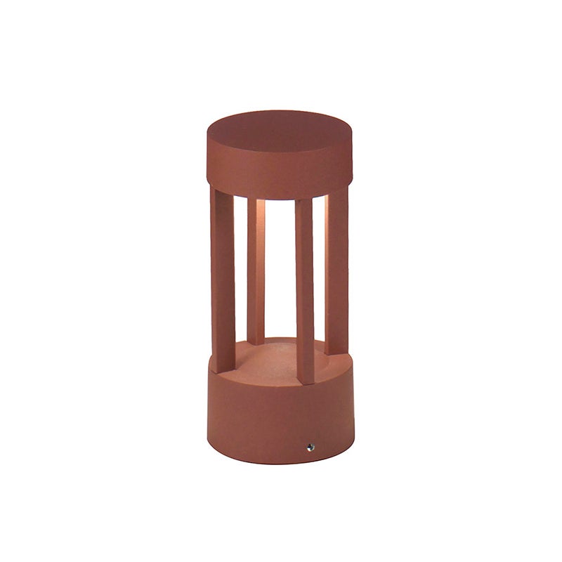 Kinkiet zewnętrzny LED HANG Brown 7W 360° IP65 3000K CRI90 - Rossini Group, kinkiet do oświetlenia architektonicznego