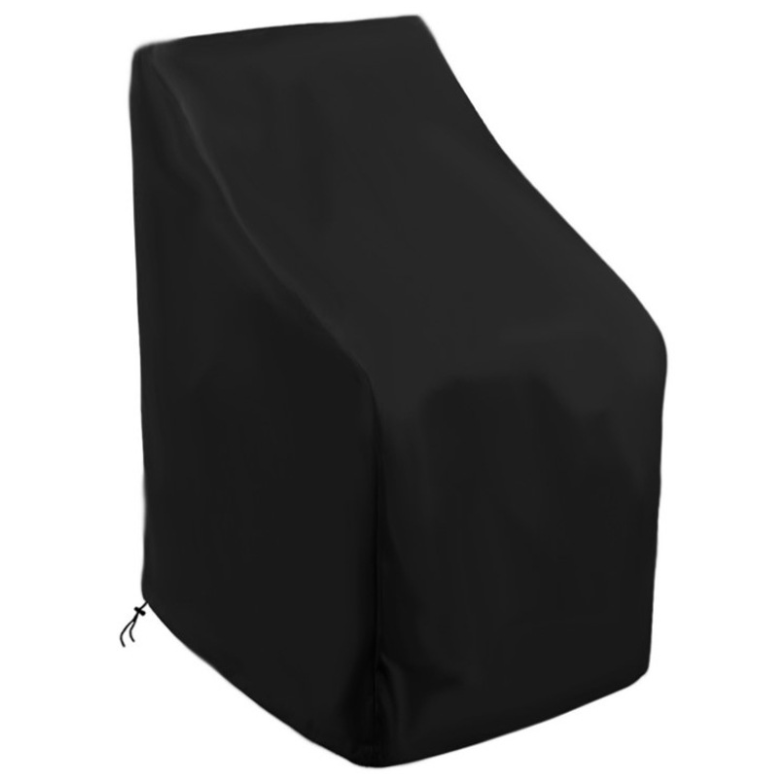 Pokrowiec na krzesło 65 cm x 65 cm x 80/120 cm, tkanina Oxford 210D, kolor czarny
