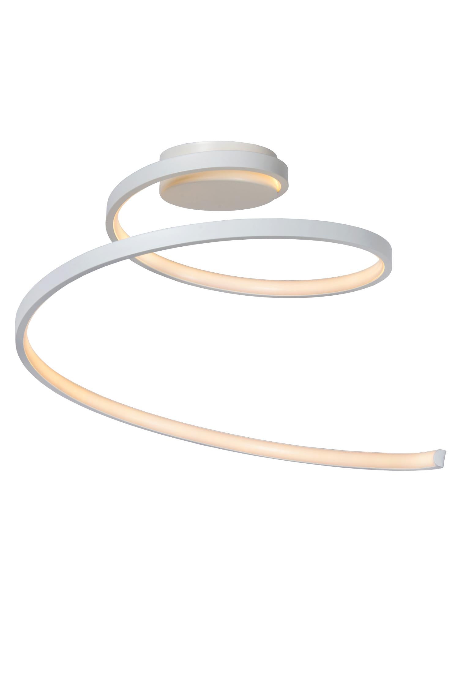 Lampa sufitowa LED MAXENCE 24W Ciepła biel 1400lm tworzywo sztuczne biała wym:35x46x46cm IP20 Lucide