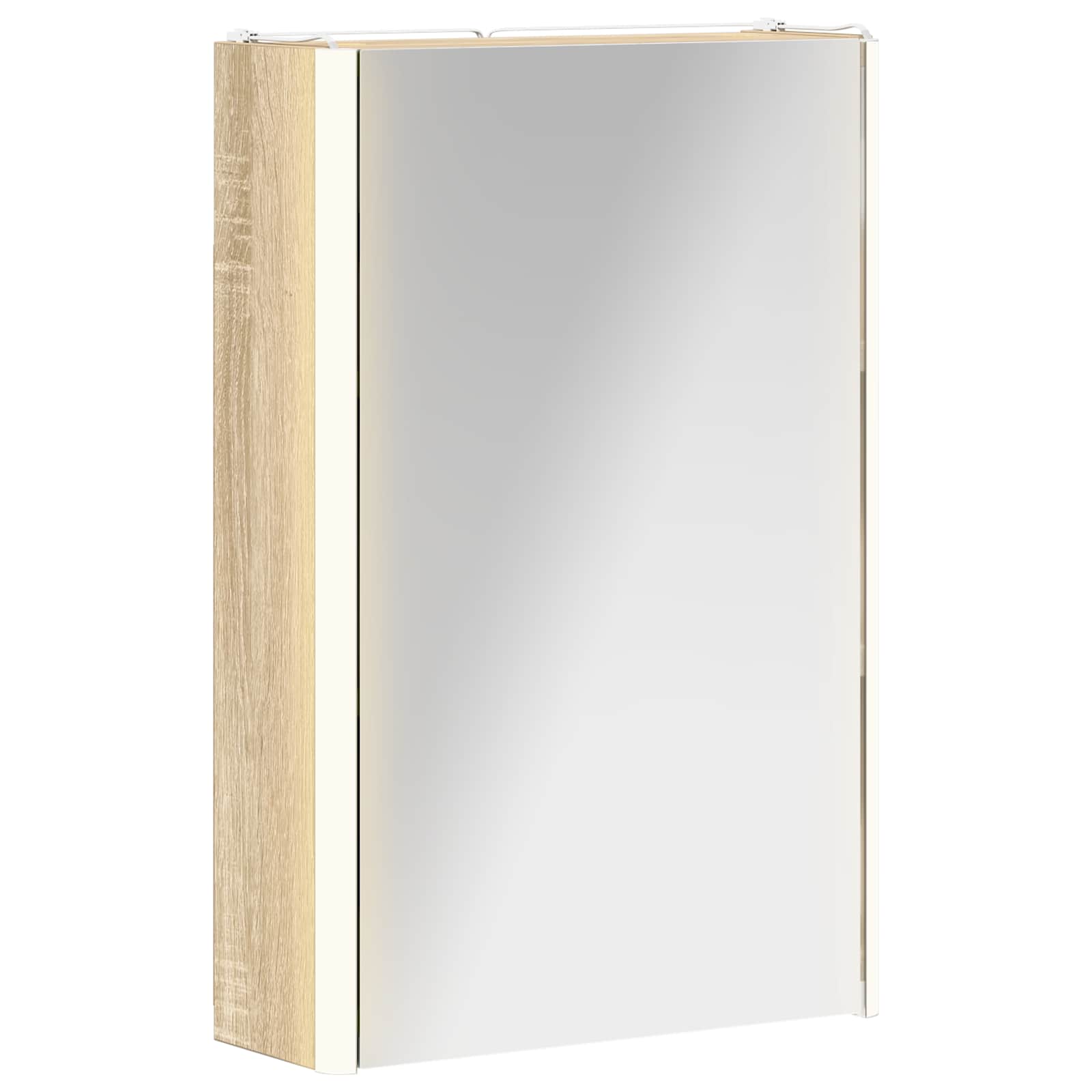 Szafka z lustrem do łazienki Dąb Sonoma 33 x 11,5 x 50 cm