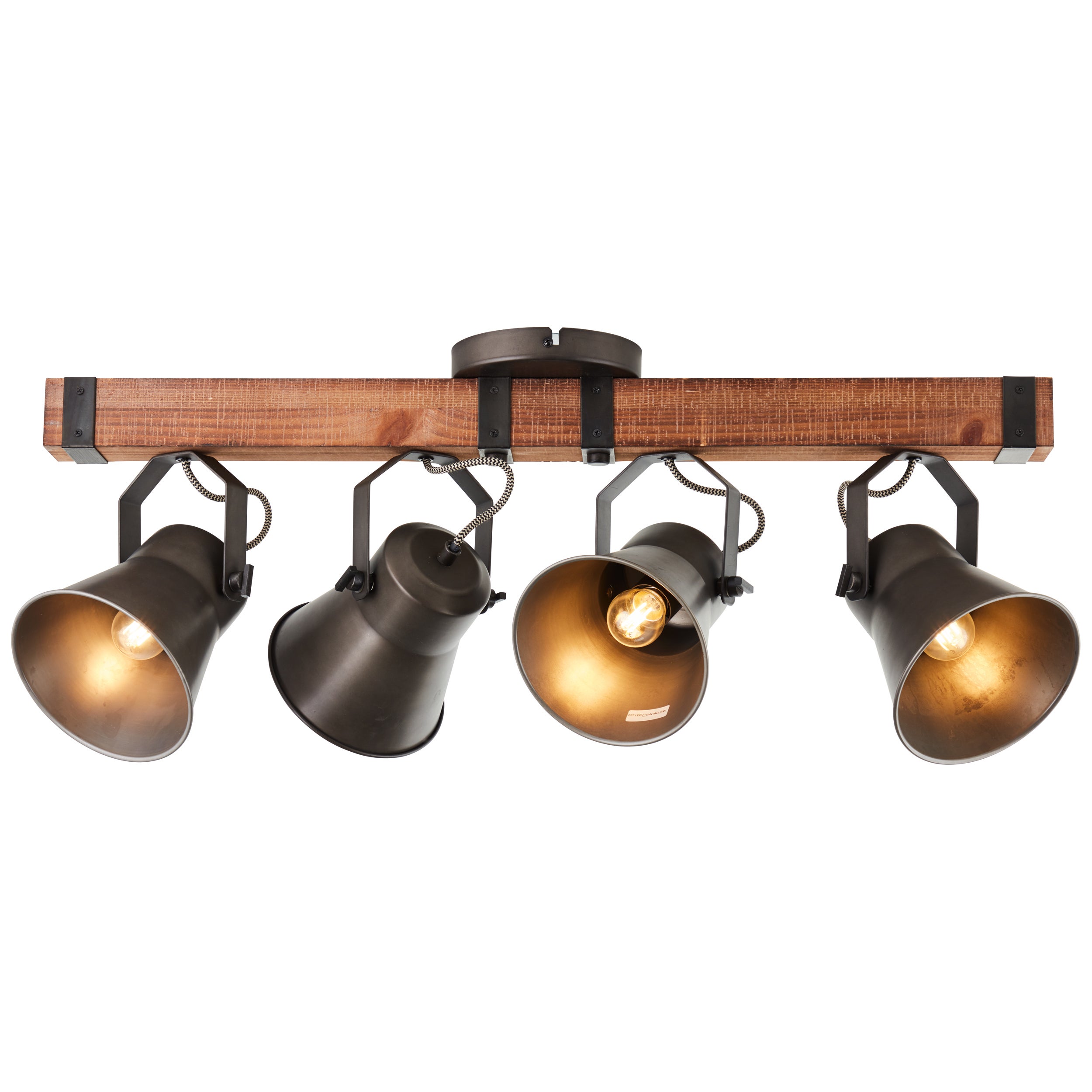 Lampa BRILLIANT, lampa sufitowa Besson LED 75x22cm biała, 1x wbudowana dioda LED, wbudowana dioda LED 32W, (3300lm, 3000K), ściemniana w 3 krokach za