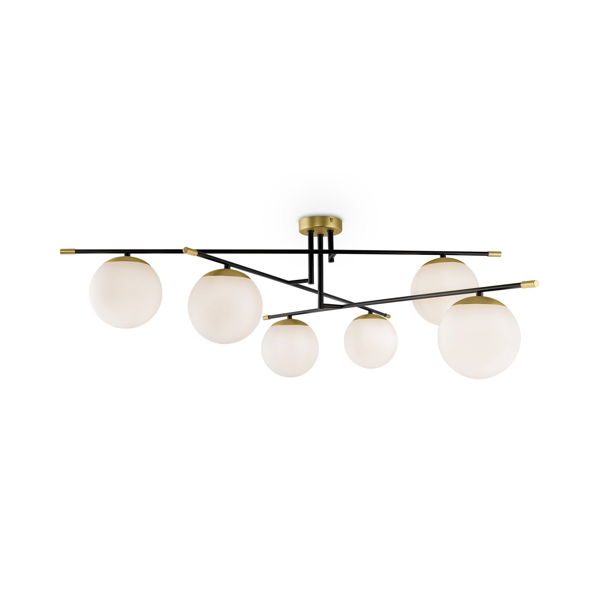 Lampa sufitowa białe kule Nostalgia Maytoni MOD048CL-06G