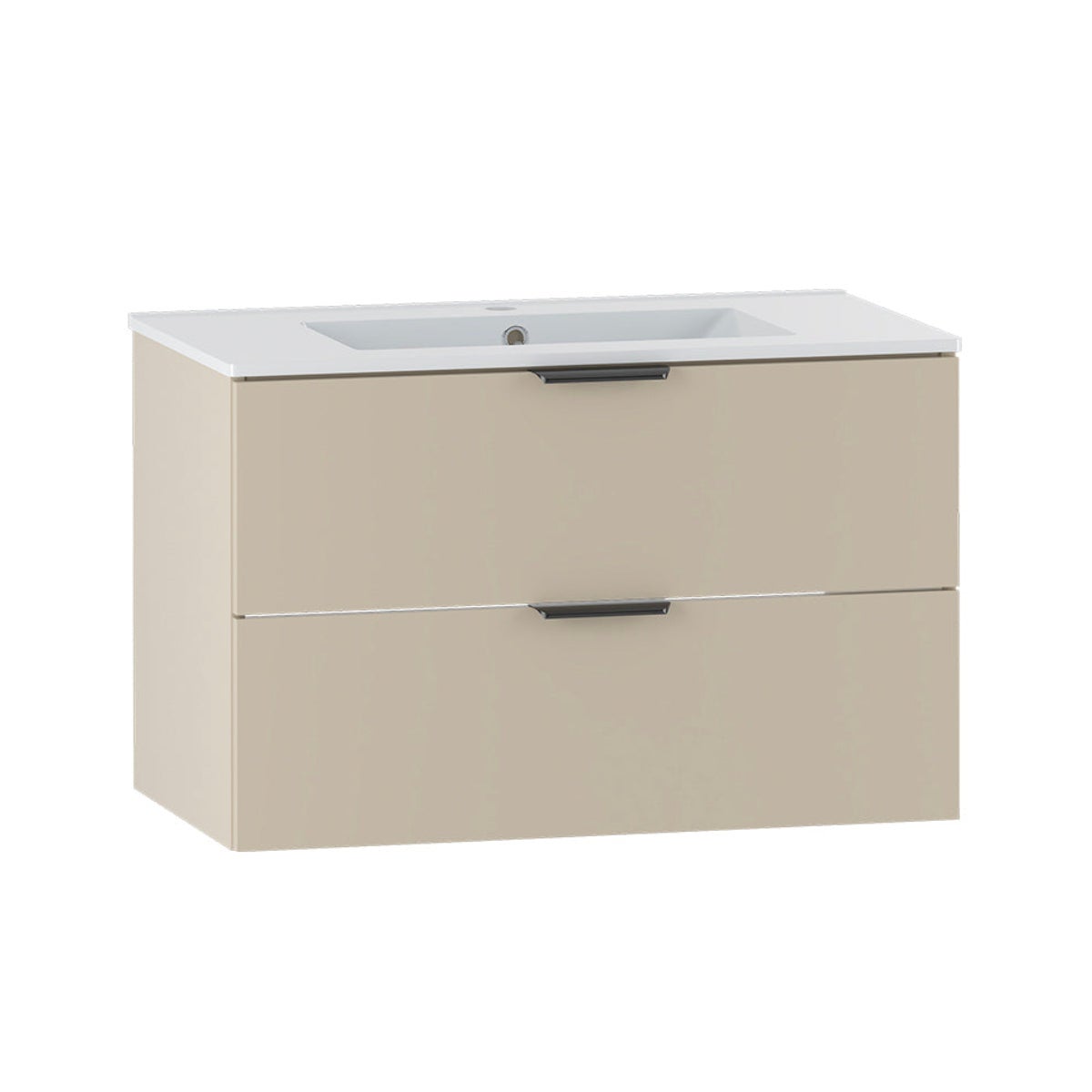 Szafka pod umywalkę wnękową 80 cm Astrid Cachemire