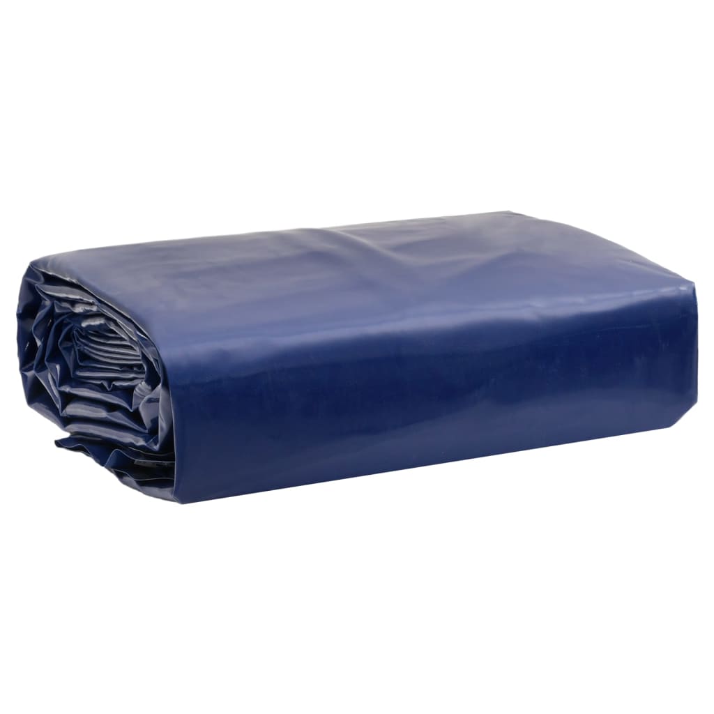 Plandeka, niebieska, 5x8 m, 650 g/m² vidaXL
