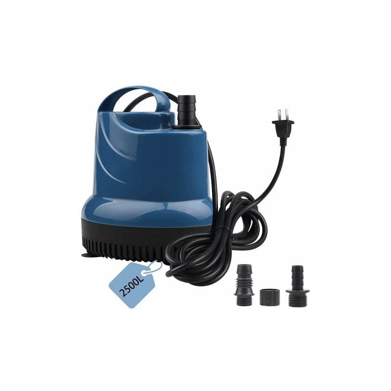 Miniaturowa pompa zanurzeniowa do wody 2500 L/H 40 W 230 V pompa próżniowa piwniczna wysokość wypływu 2,3 M Przepisy europejskie