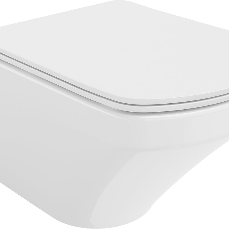 Mexen Vito miska wc Rimless z deską wolnoopadającą slim, duroplast, biała połysk - 30174000