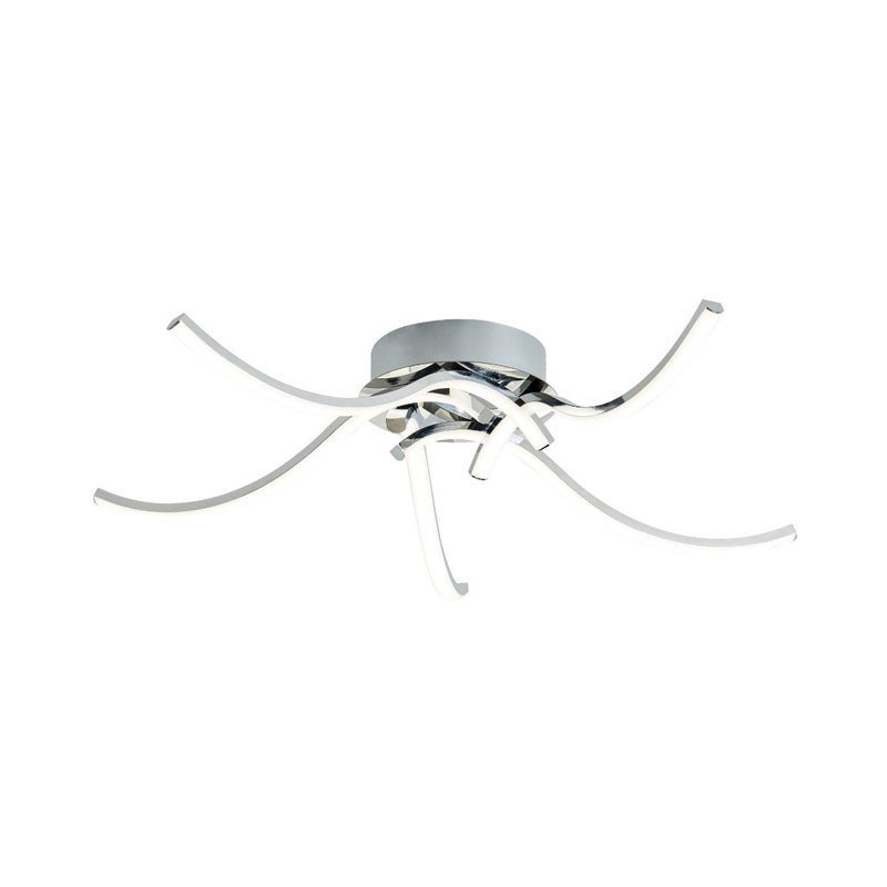 Lampa sufitowa chrom ledowa FOCUS LED 35W Zuma Line 20023-5CCH