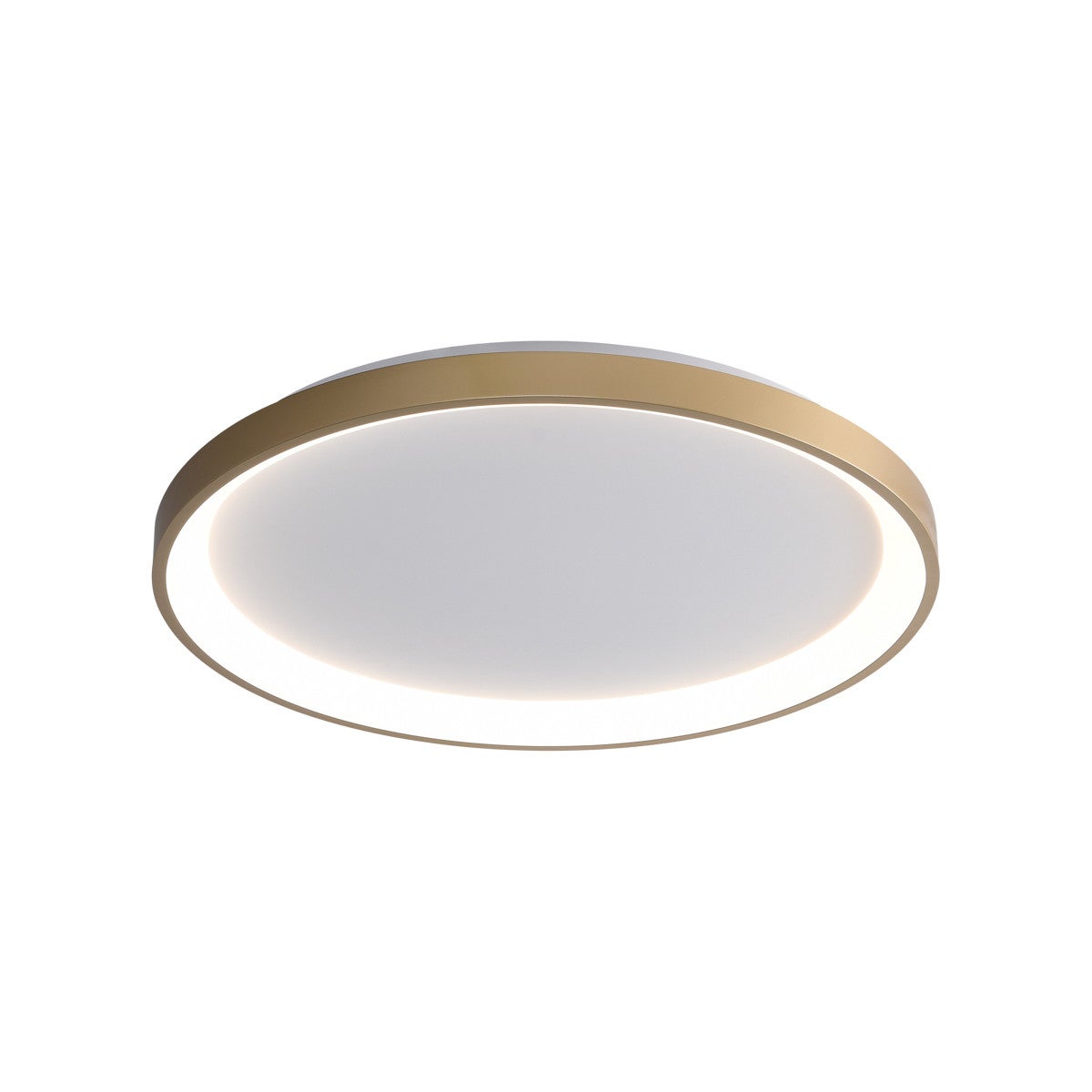 Plafon okrągły RADEN LED 40W Odcienie bieli 2400lm złoty wym: 6,5 x 48 x 48 cm IP20 Italux