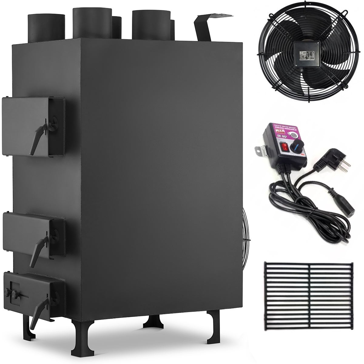 Piec nadmuchowy z nadmuchem grzewczy KOZA dmuchawa wentylator 35kW