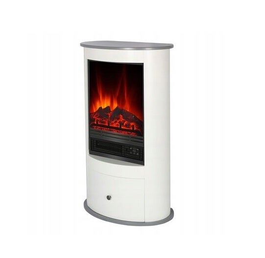KOMINEK ELEKTRYCZNY EL FUEGO WIEN II 1800W LED Z FUNKCJĄ GRZANIA PILOTEM !