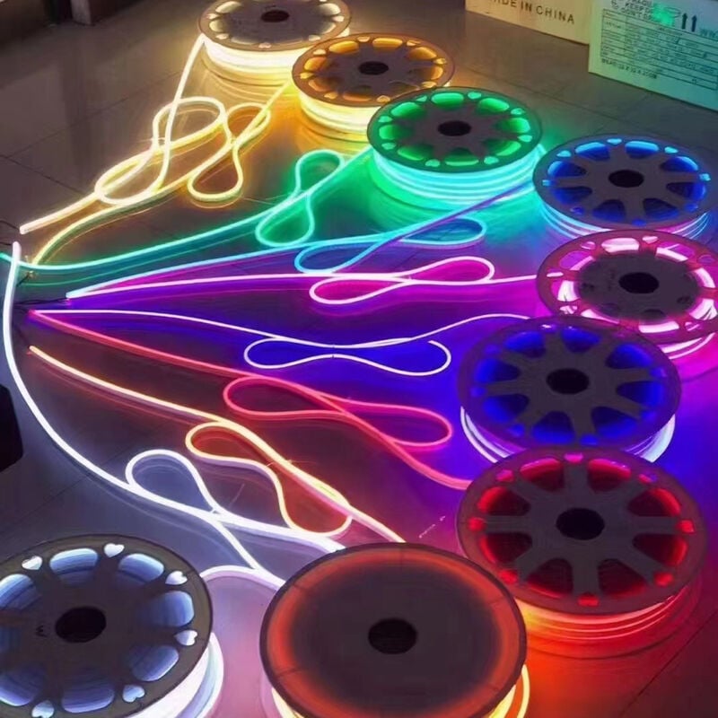 Taśma LED 12V, elastyczna taśma LED do dekoracji wnętrz, dodatnia, biała, 5m