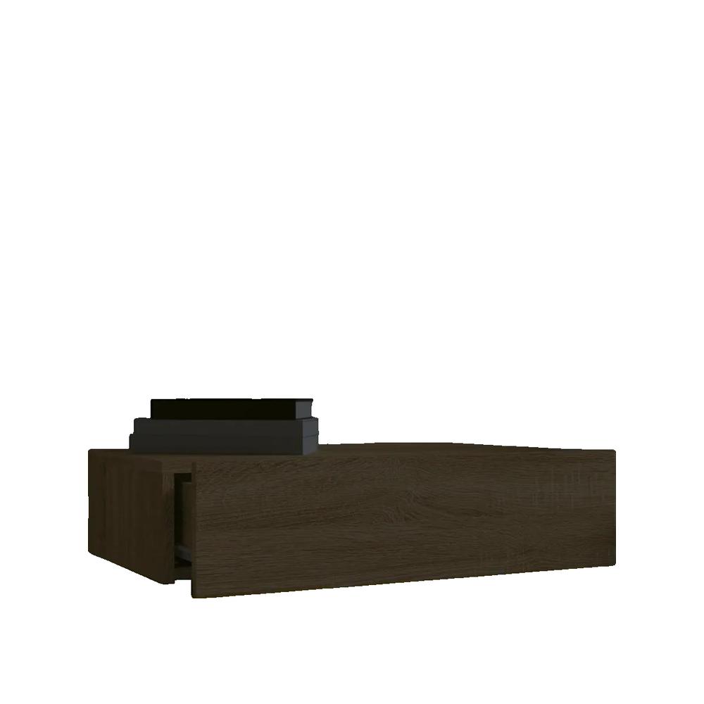 Szafka RTV vidaXL z drewna inżynieryjnego z oświetleniem LED RGB 60x35x15,5 cm
