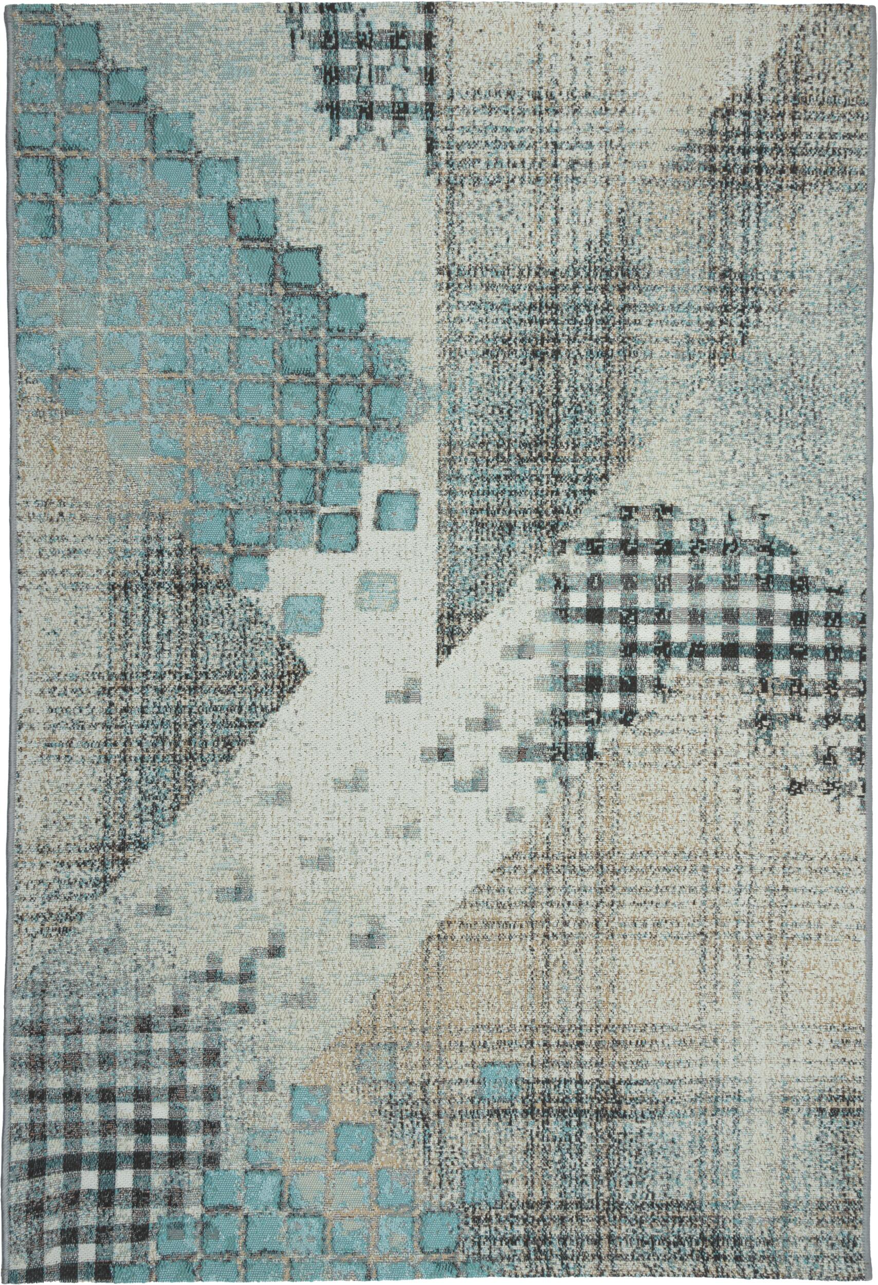 Dywan Multidecor Dara 160 x 220 cm patchwork turkus 1 szt.