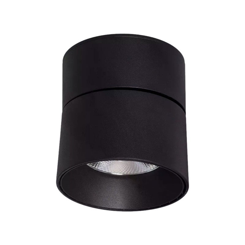 Spot lampa punktowa LED 30W ciepła czarna Romeo Abruzzo LPR-30W-C-WW