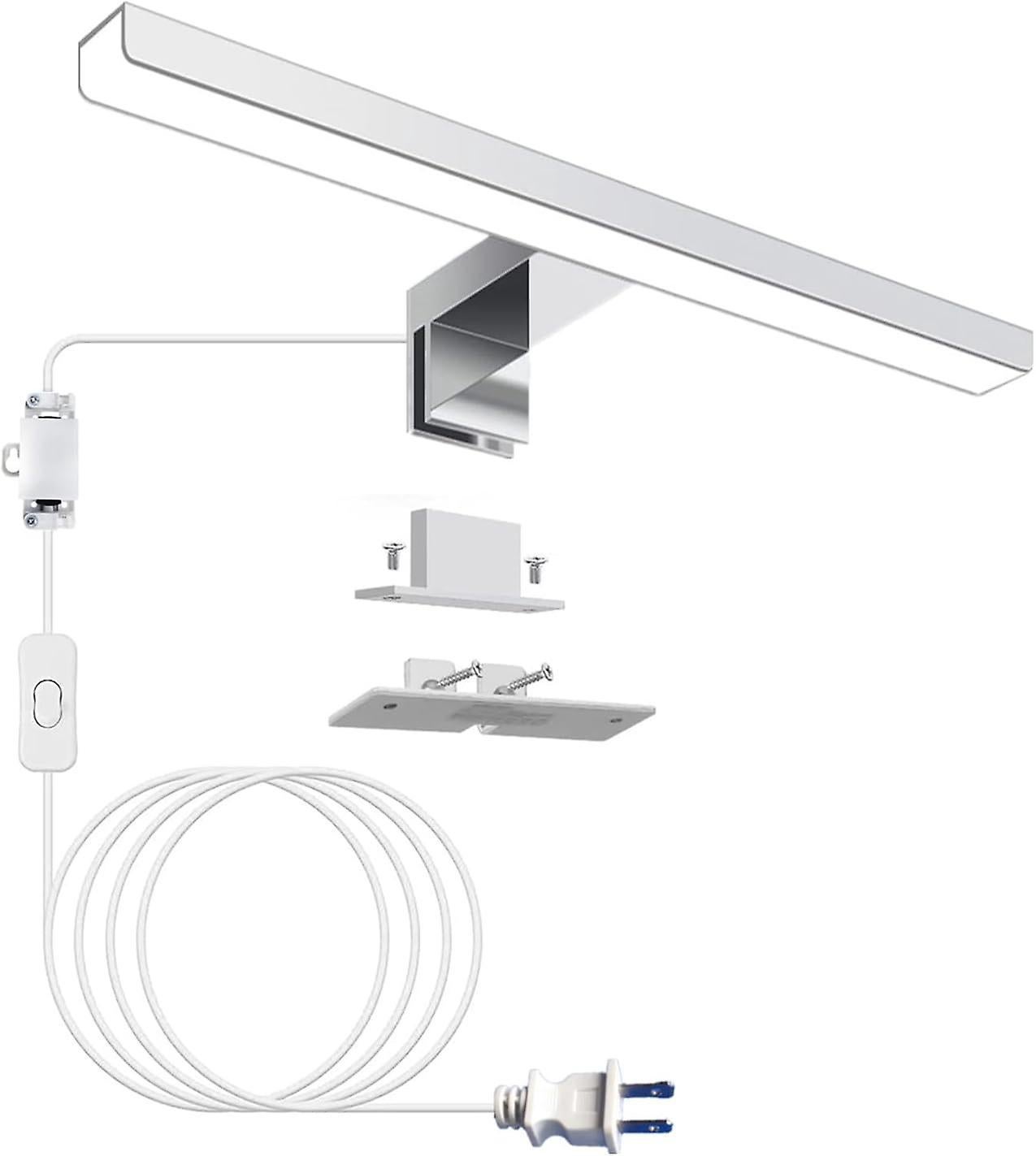 Oświetlenie łazienkowe LED AusLeu o długości 11,8 cali, lampy podłączane, lampa nad lustro, nowoczesna lampa ścienna do sypialni