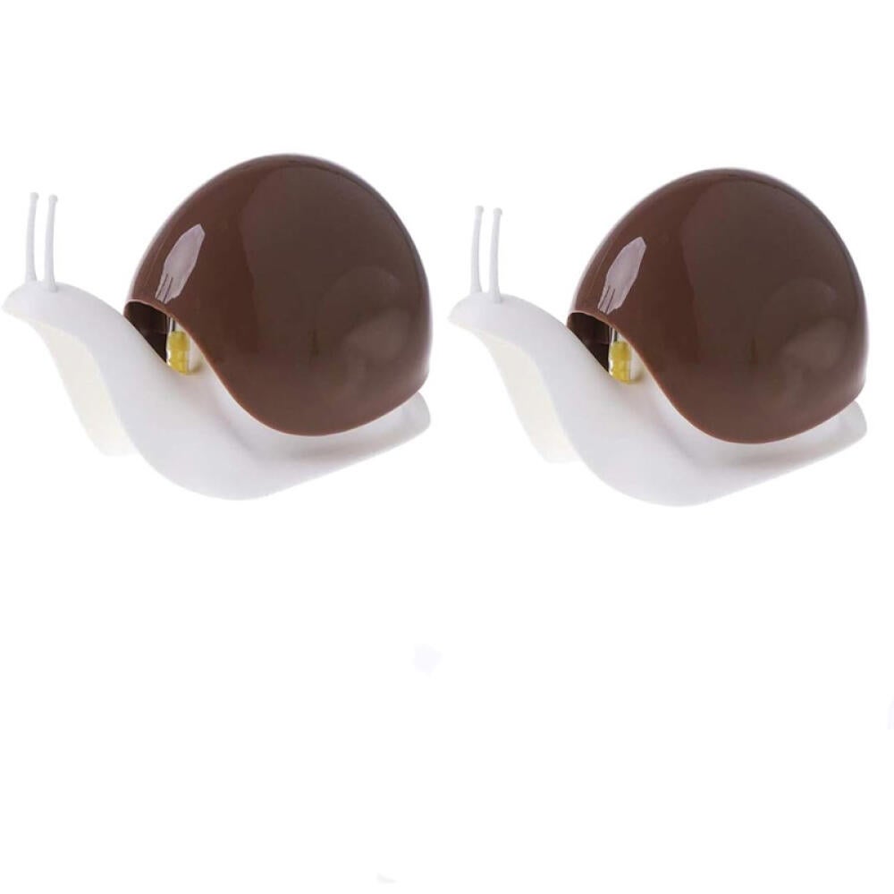 Uroczy dozownik mydła w kształcie ślimaka do kuchni, łazienek itp., 2 sztuki (120 ml) (brązowy)