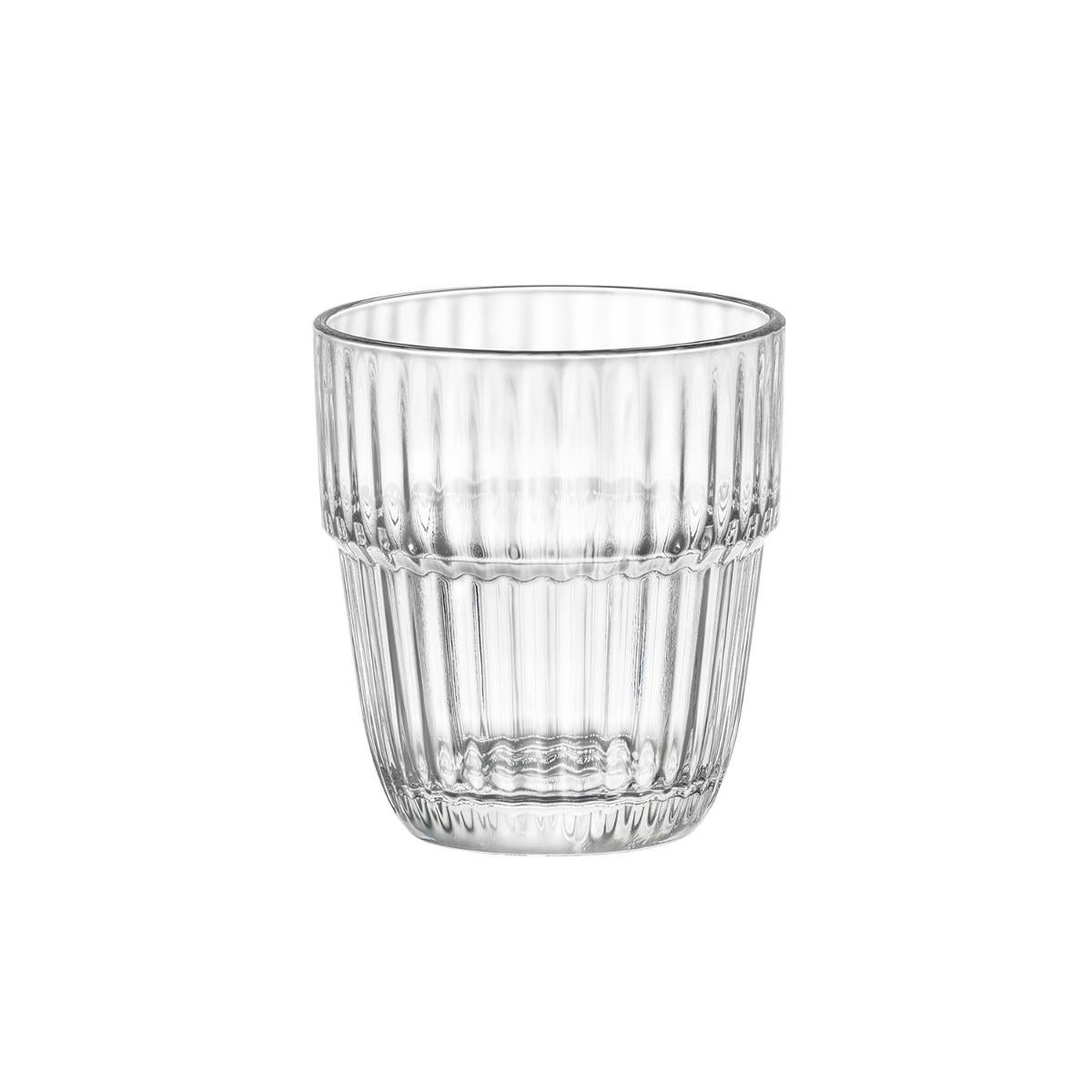 Zestaw 6 szklanych kieliszków Barshine Clear Glass do skał Cl 30,5