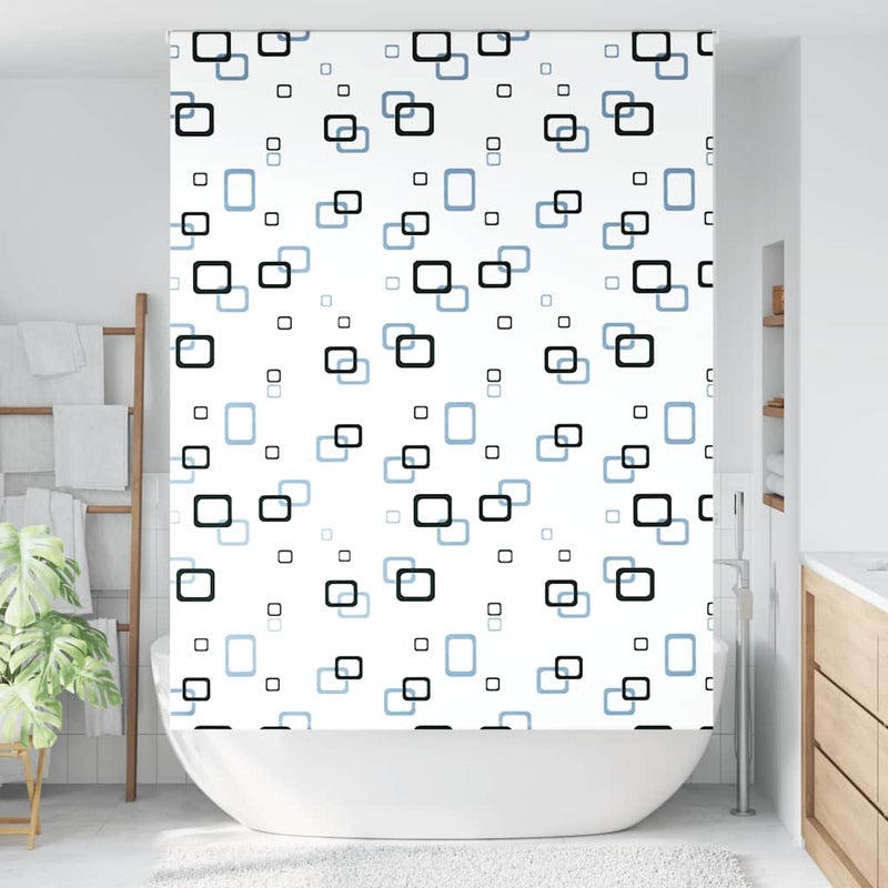 Roleta do kabiny prysznicowej z tkaniny 150x240 cm szerokość 146 cm