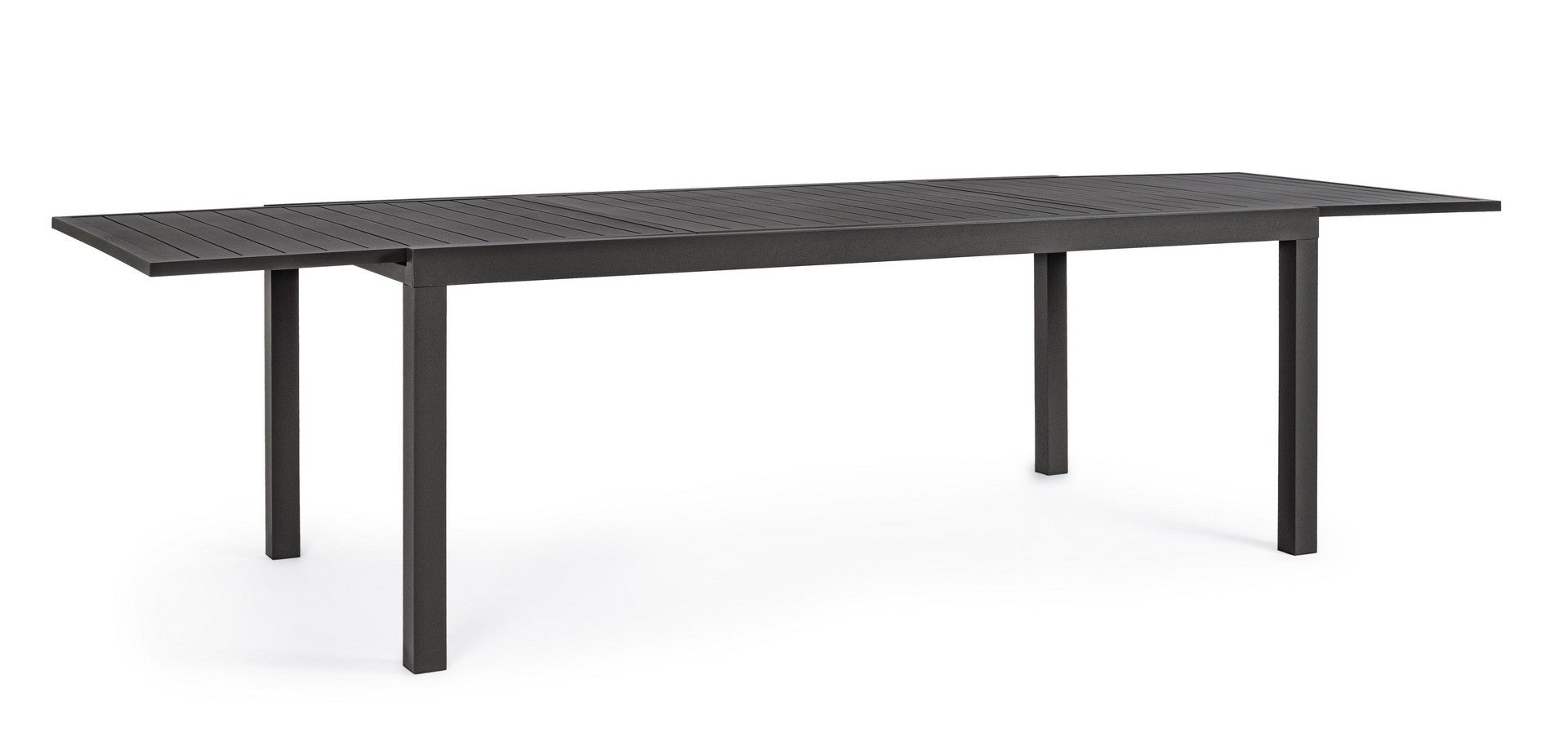 Rozkładany stół aluminiowy z listwami "Hilde" 200-300X100 Antracyt do wewnątrz i na zewnątrz