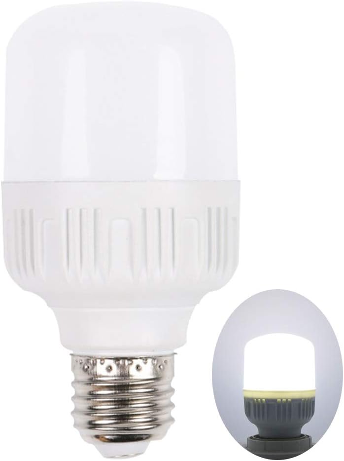 Standardowe żarówki LED z trzonkiem E27, dioda LED 5 W (odpowiednik żarówki żarowej 45 W), zimna biel 6000 K, kąt świecenia 360°, opakowanie 1 szt. [k