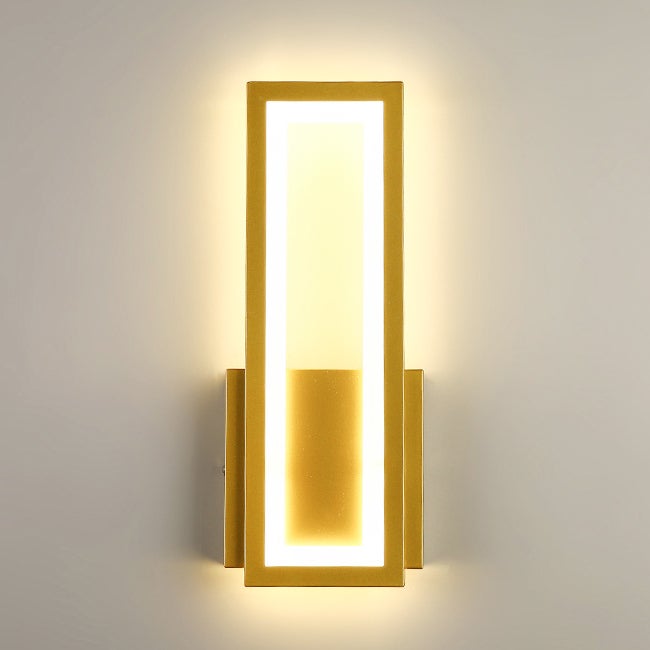 Kinkiety LED, Nowoczesna lampka nocna, Kinkiet LED, Dekoracyjne oświetlenie wnętrz, Ciepłe światło 3000 K