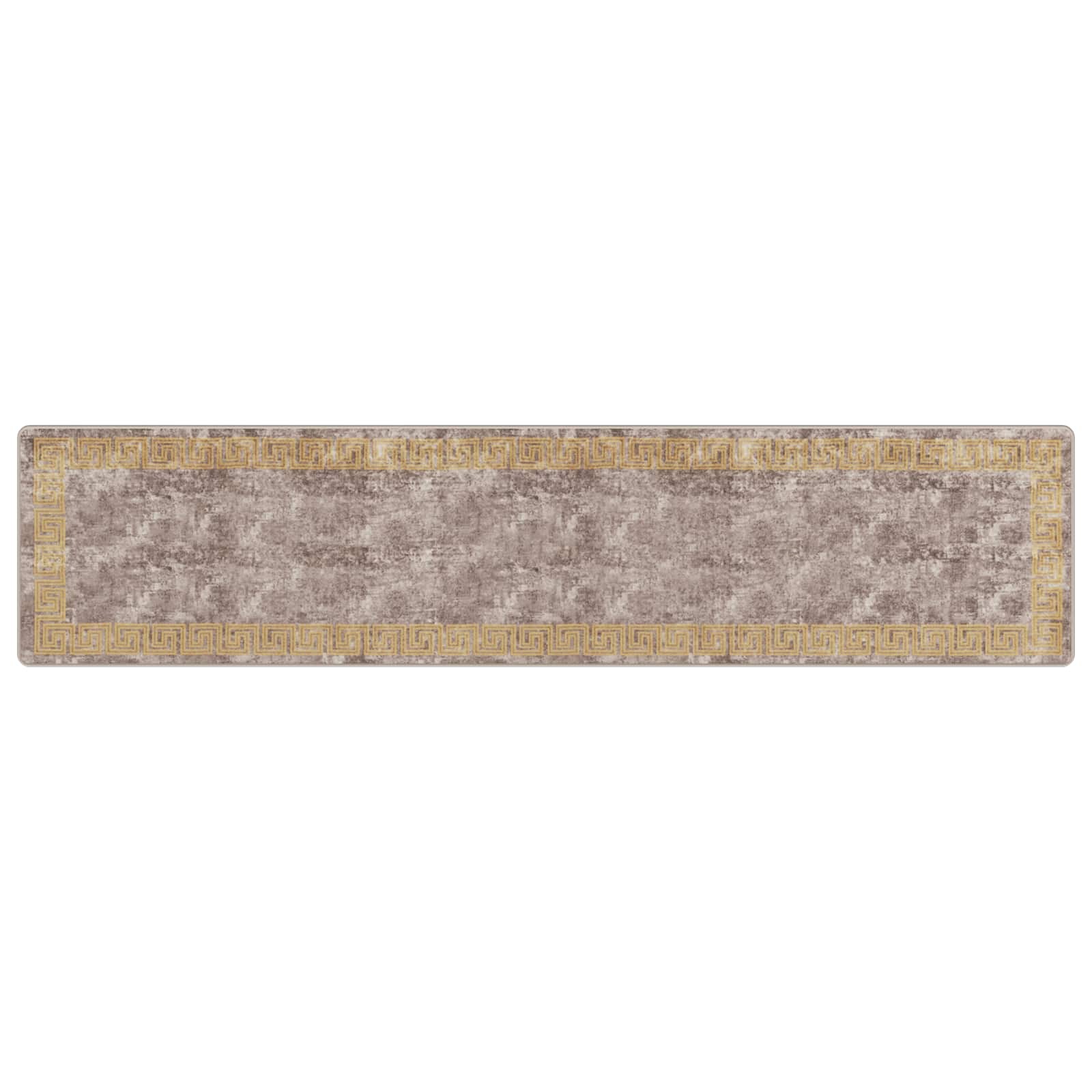 Chodnik dywanowy MARSA Szary 80 x 350 cm Poliester i PVC