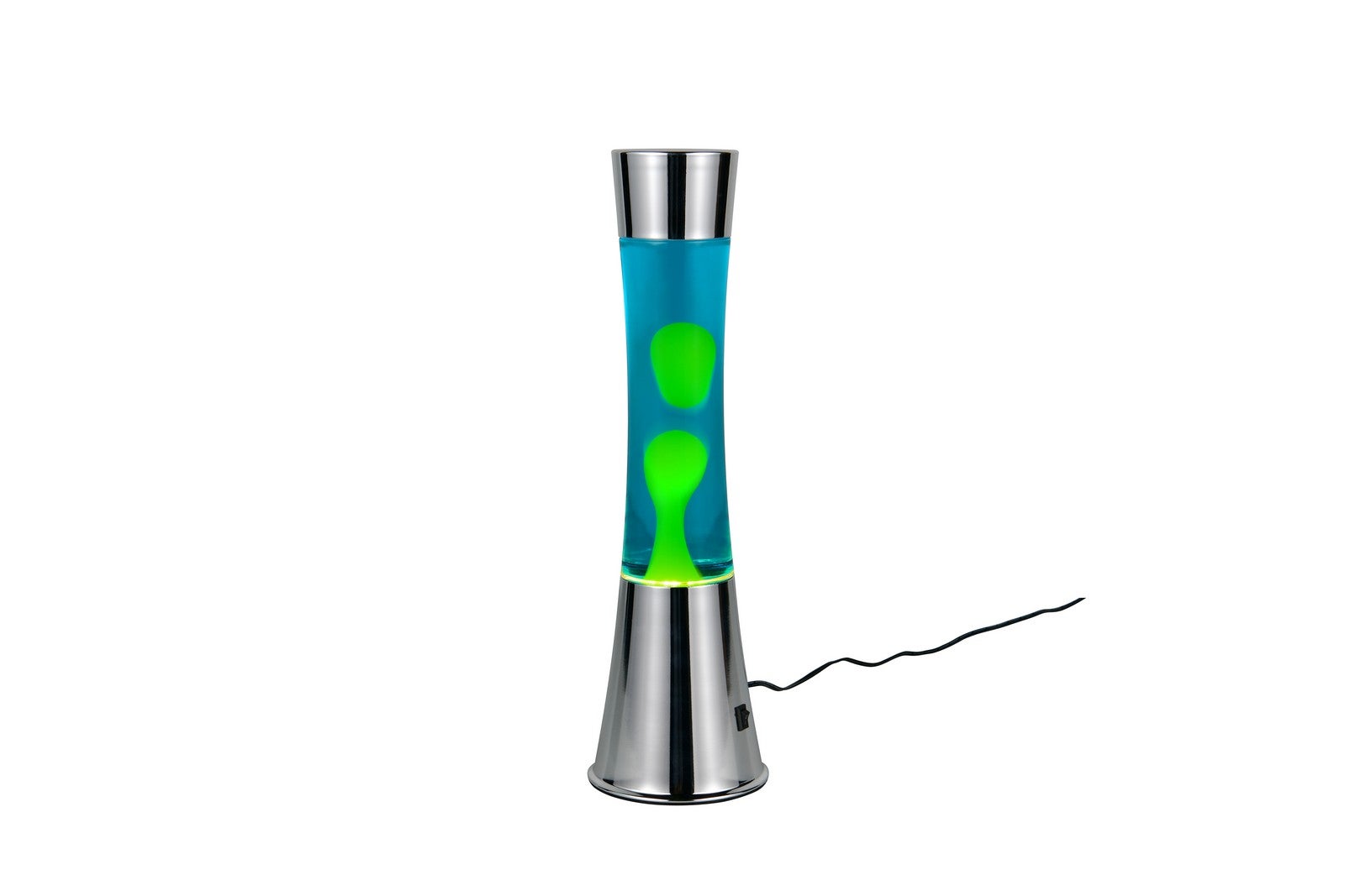 Lampa stołowa LED ETNA srebrno-zielona 21W ciepła 260lm szkło wym:39,5x11,5x11,5cm IP20 RL