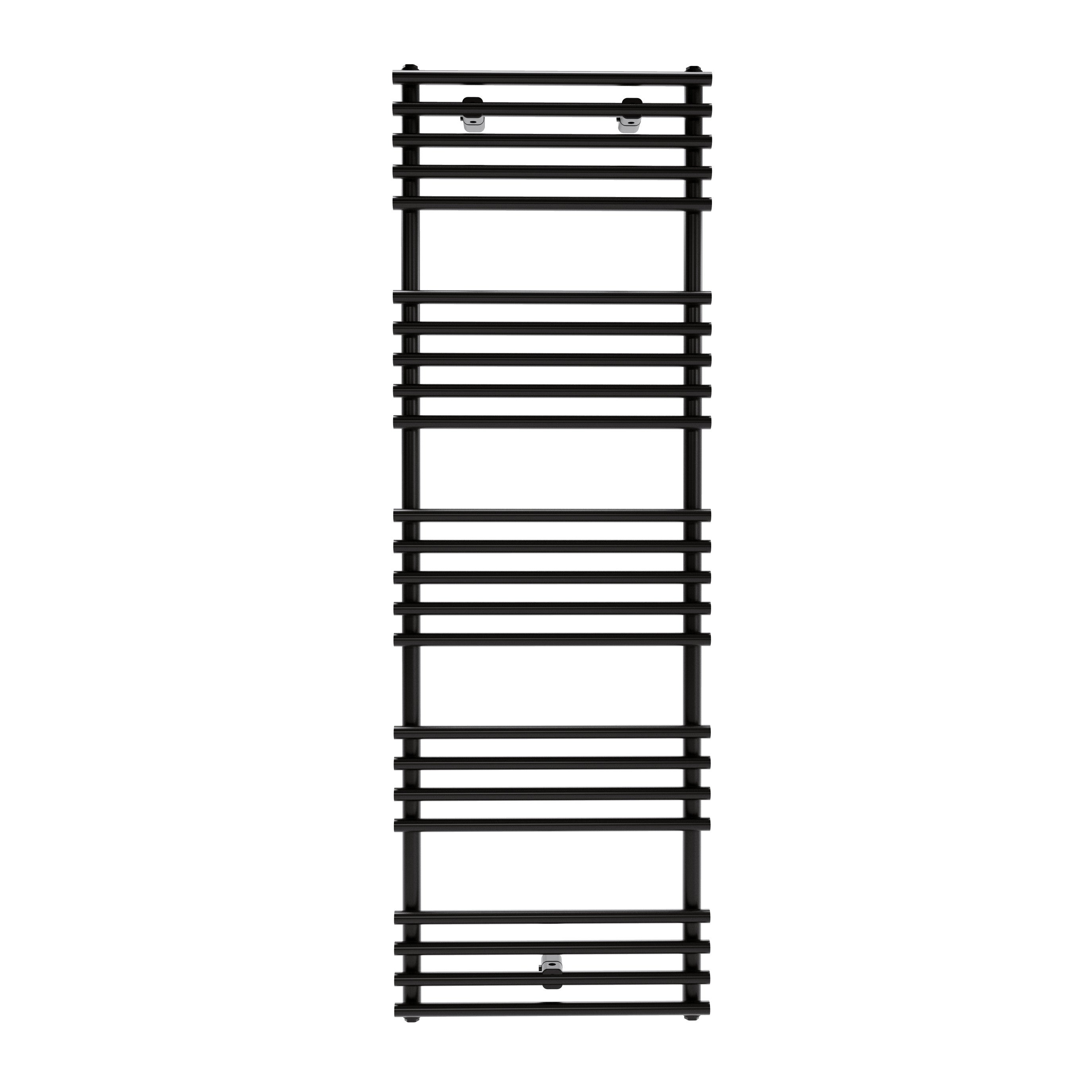 Grzejnik łazienkow PICCO 151X50 drabinkowy czarny mat str 688W Luxrad