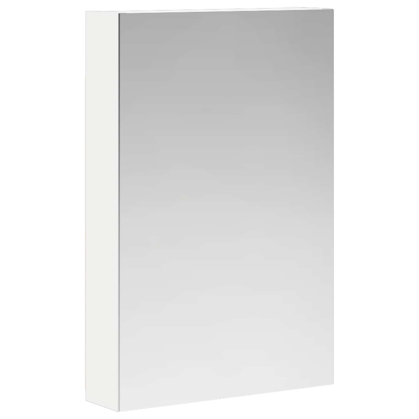 Szafka z lustrem do łazienki Biały 40 x 10,5 x 60,5 cm