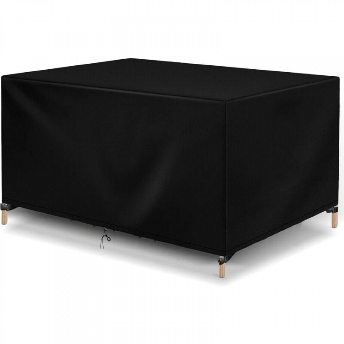 Pokrowiec ochronny Oxford 420D na meble ogrodowe, wiatroszczelny, pyłoszczelny, odporny na promieniowanie UV, trwały i wodoodporny – 205 x 104 x 71 cm