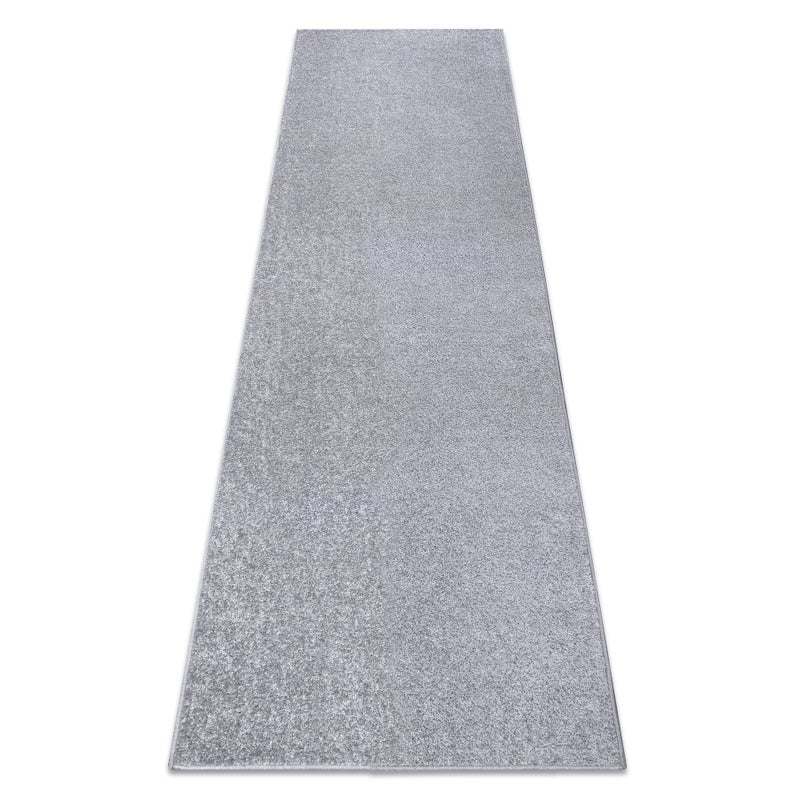 Chodnik SANTA FE srebrny 92 gładki, jednolity, jednokolorowy 150x170 cm