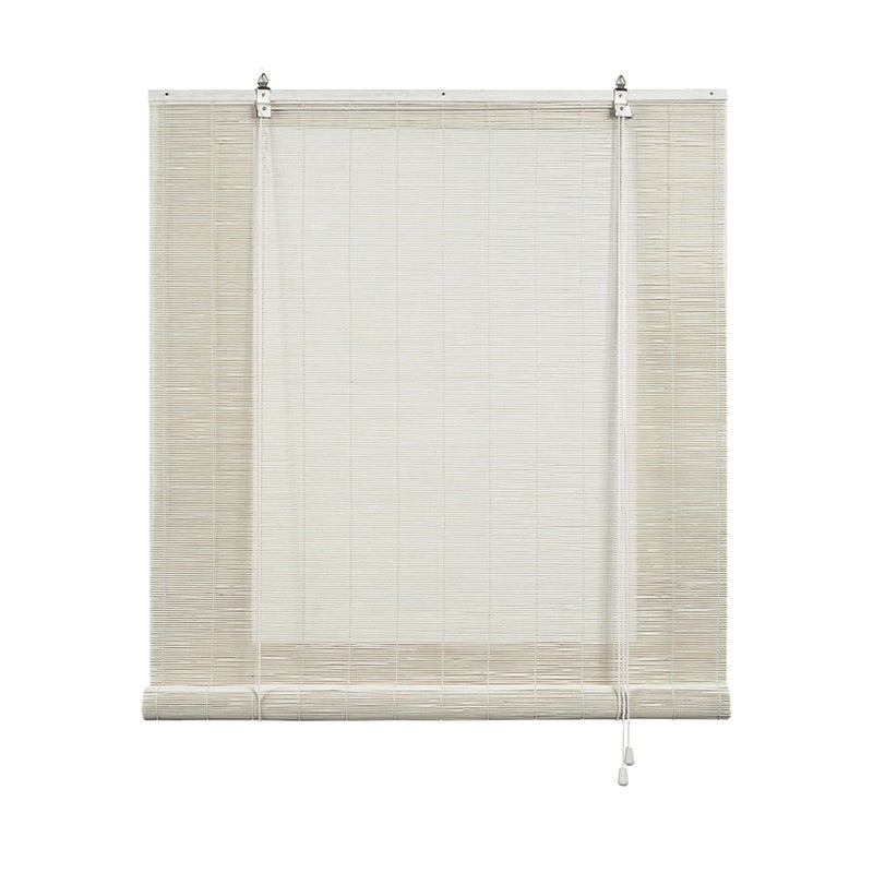 Roleta bambusowa biała, 60x175cm