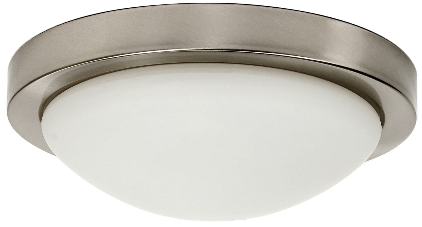 Plafon Roda okrągły srebrno-biały 2xE27x20W wym: 11 x 32 cm IP44 szkło Candellux