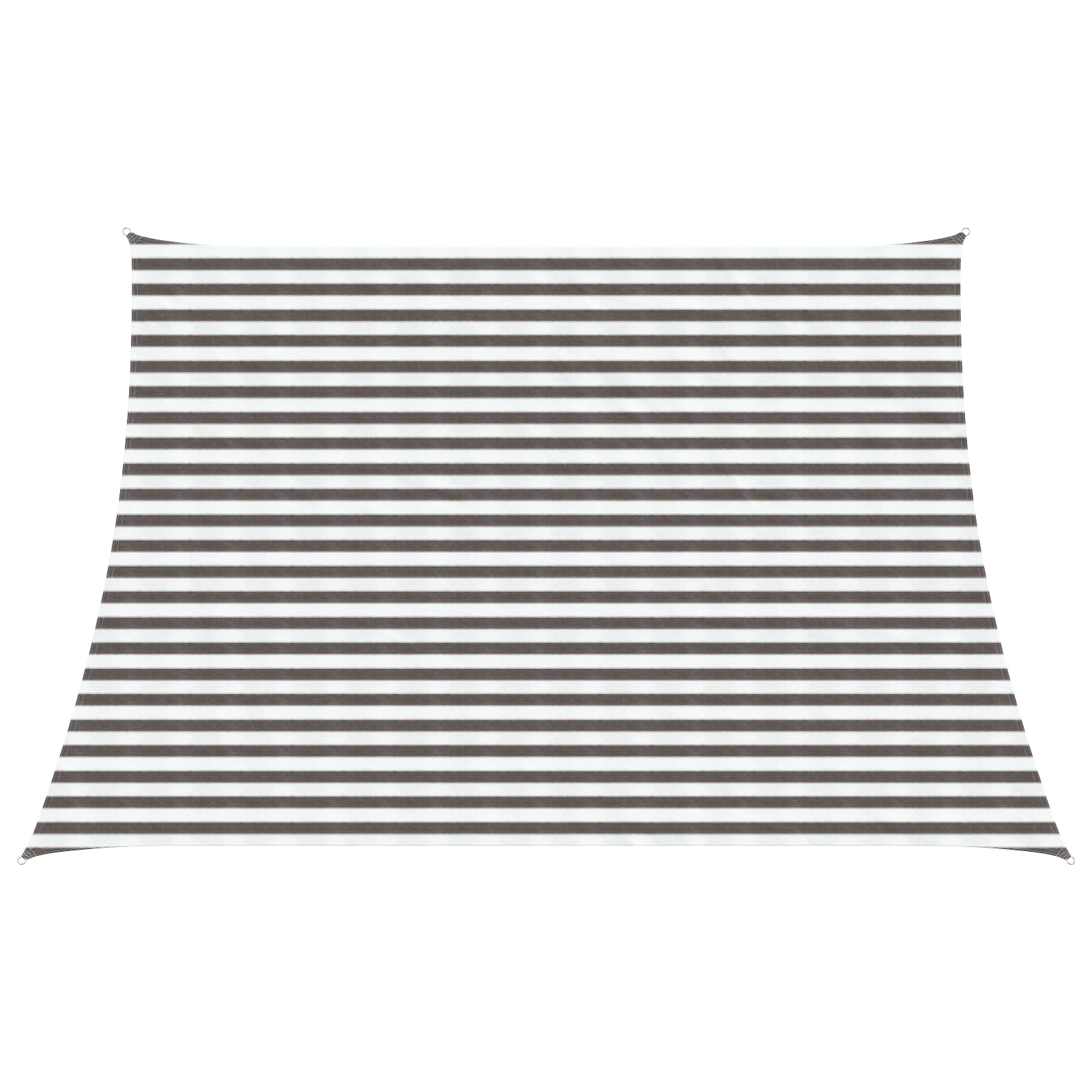 Żagiel przeciwsłoneczny Jasnoszary i biały. 3 / 4 x 3 m HDPE vidaXL